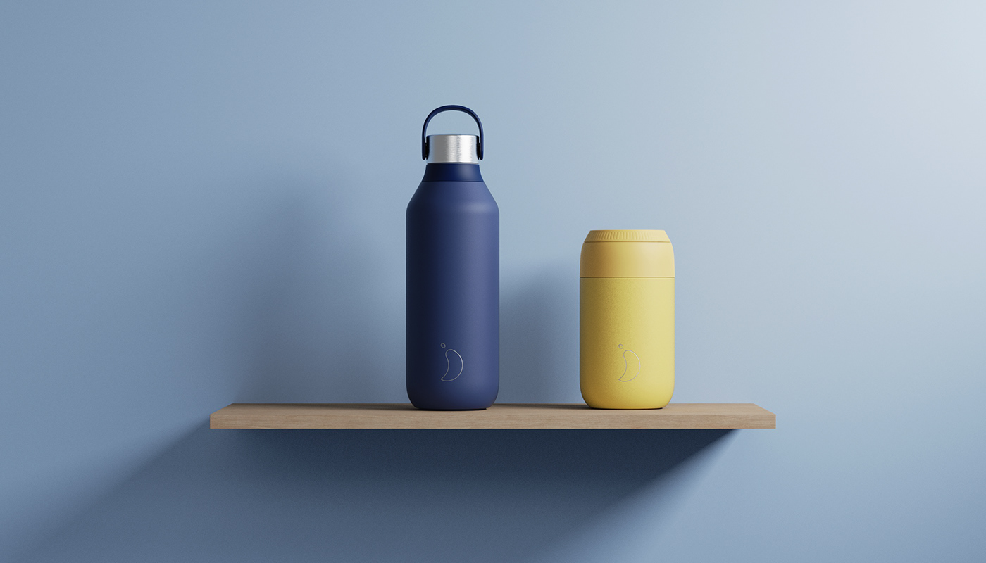 CHILLY'S，coffee cup，Metal，