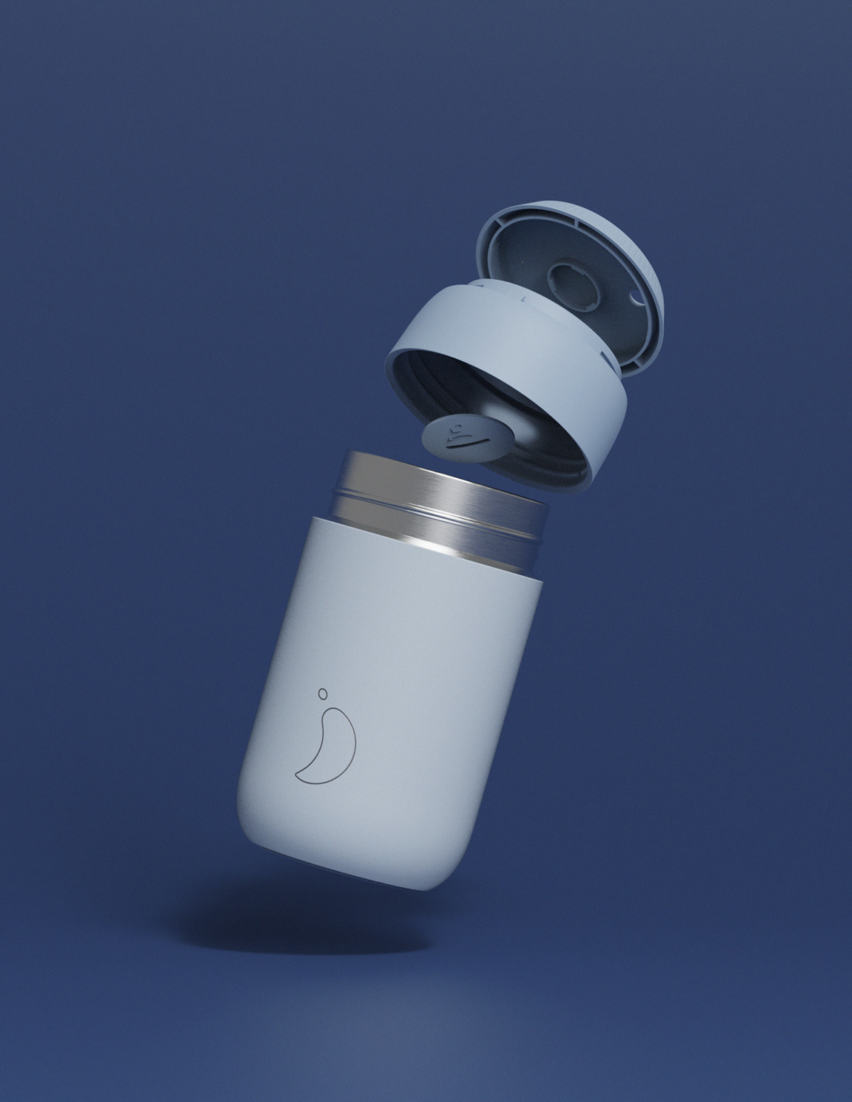 CHILLY'S，coffee cup，Metal，