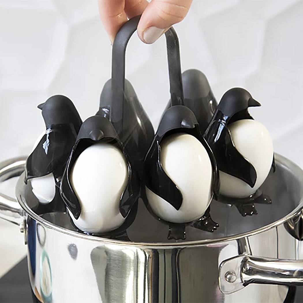 Egguins，Egg Cooker，black，