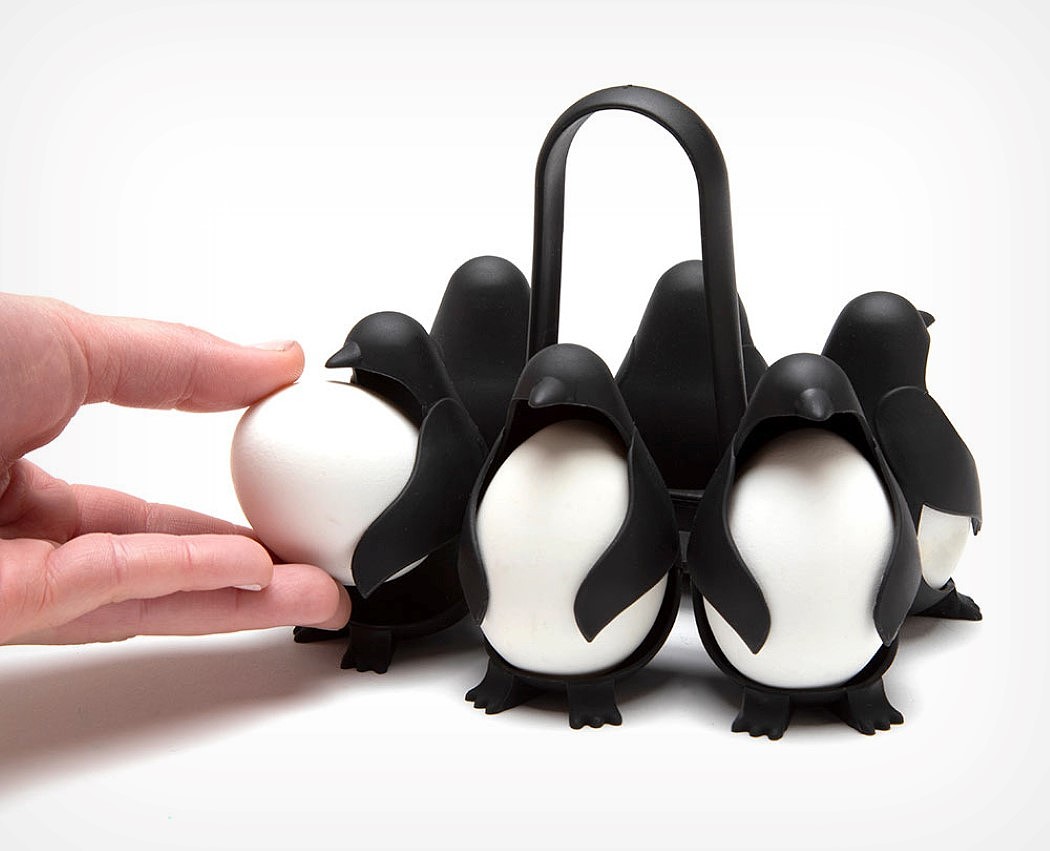 Egguins，Egg Cooker，black，