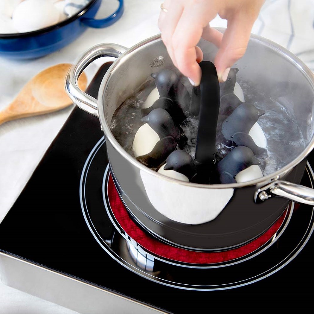 Egguins，Egg Cooker，black，