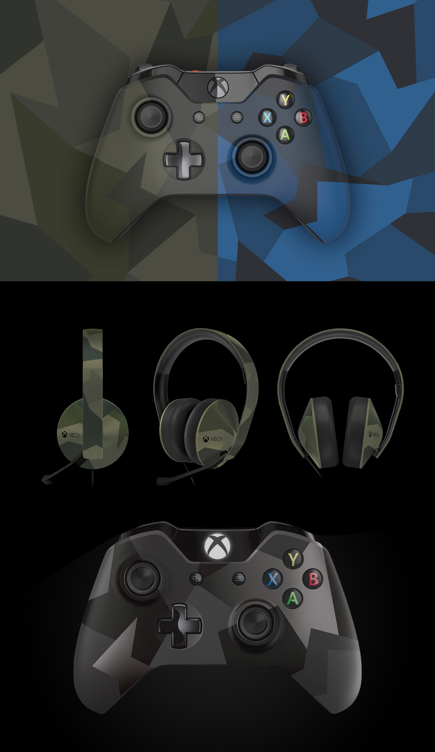 xbox，Game handle，Intelligent design，