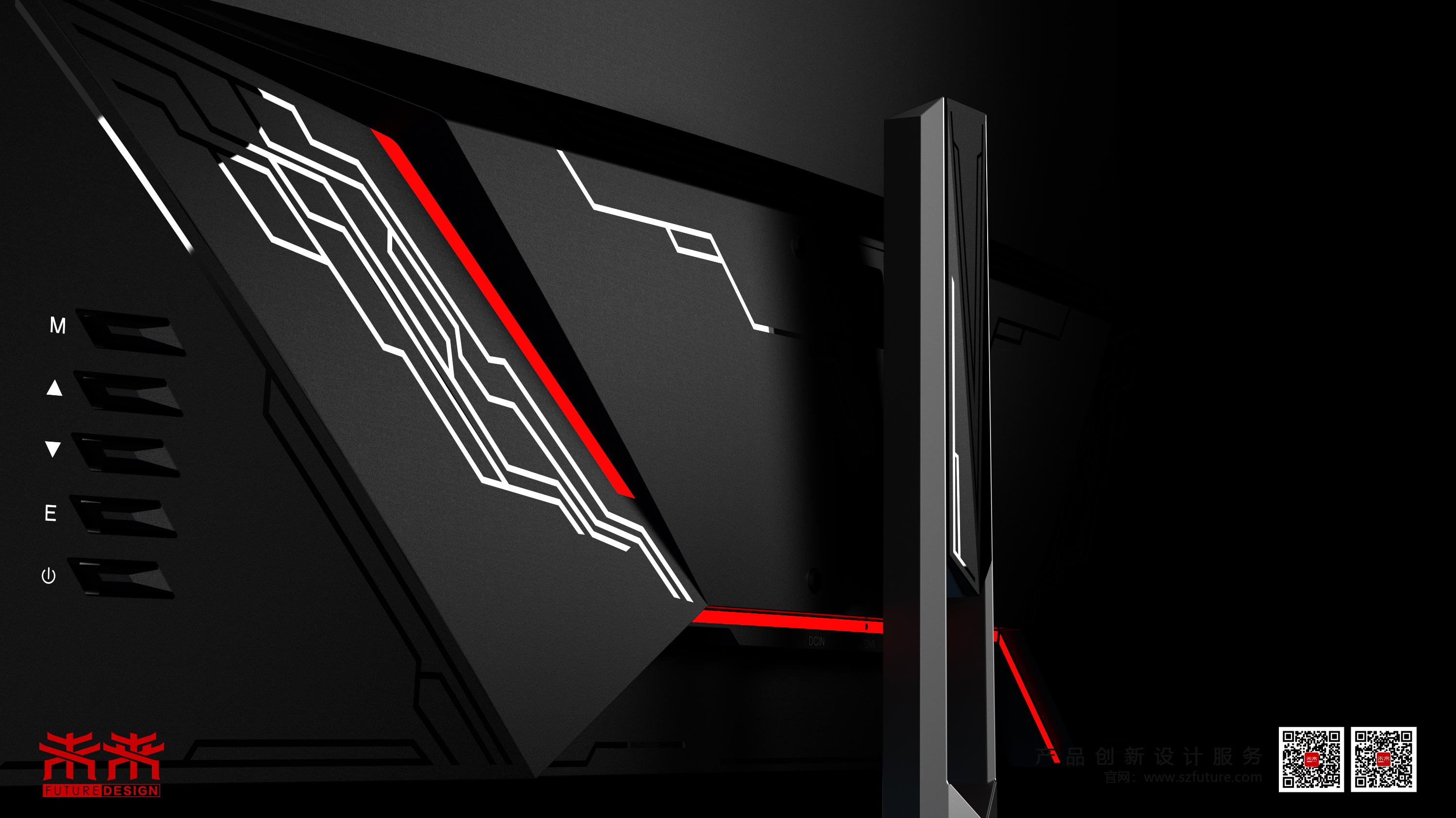 game，E-sports，curved surface，monitor，