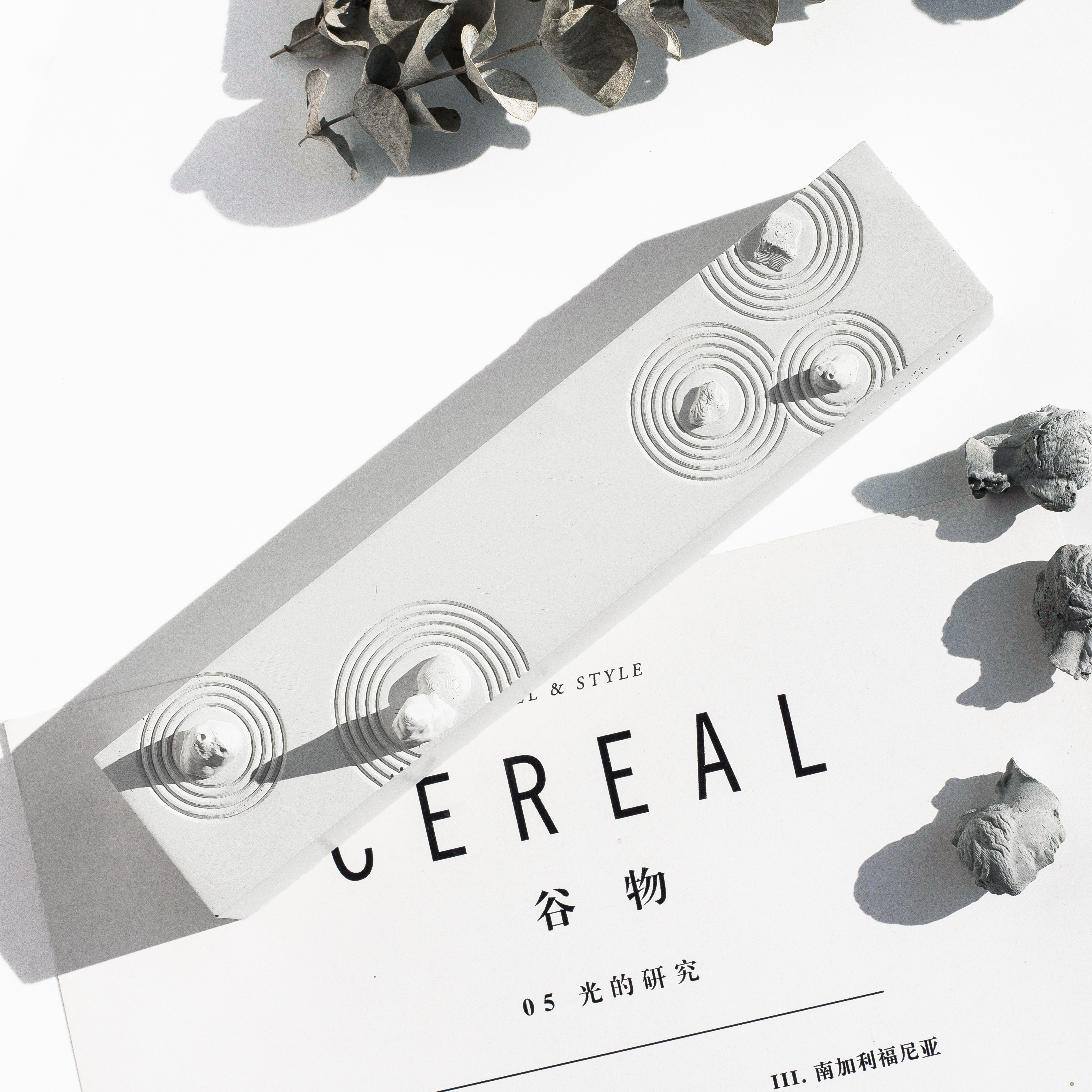 Dry landscape，cement，Paperweight，Ornaments，