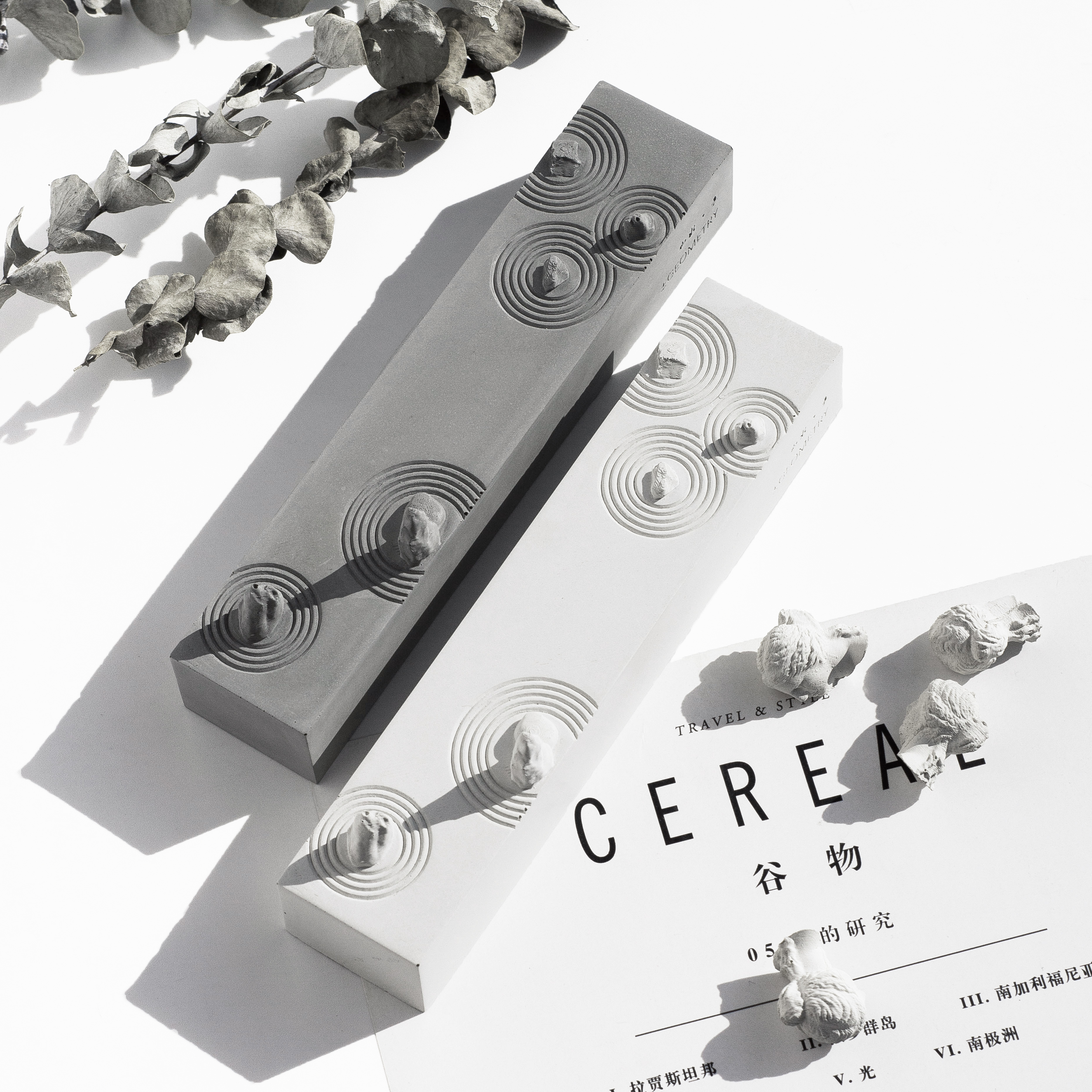 Dry landscape，cement，Paperweight，Ornaments，