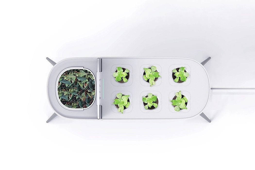 Micro composter，planter，Family gardening tools，industrial design，