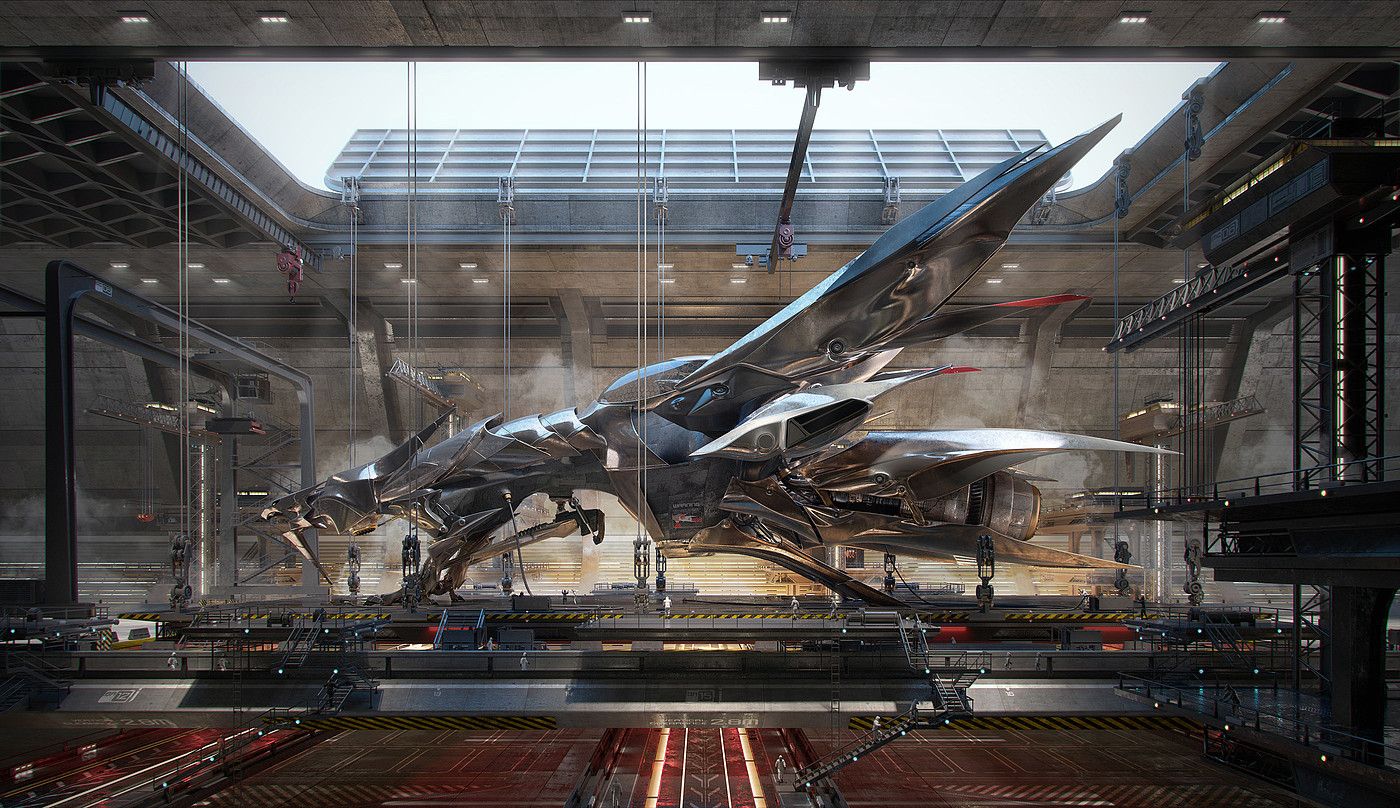 spacecraft，cgi，FF VIII，