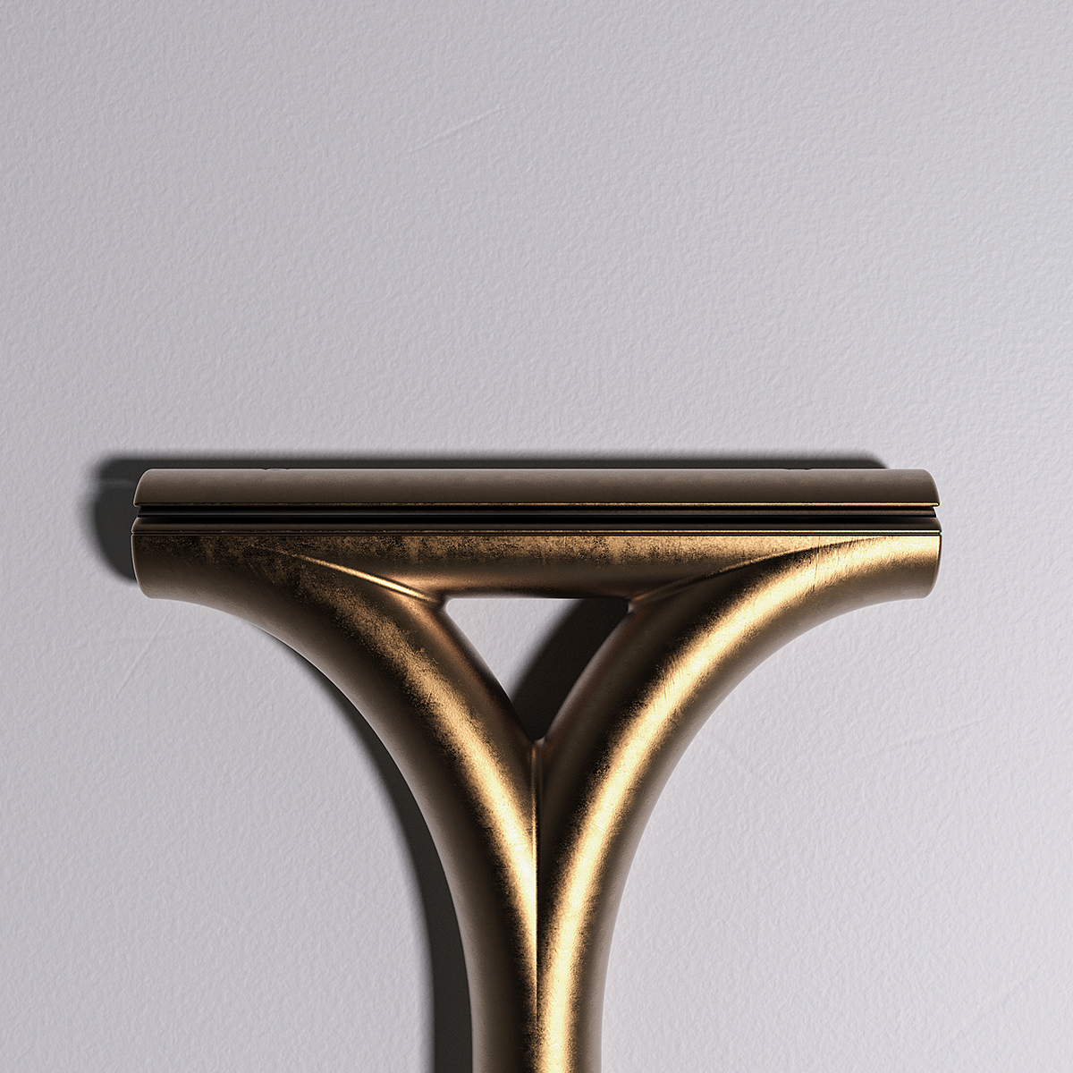 Y-Tube Brass Razor，razor，product design，Retro style，