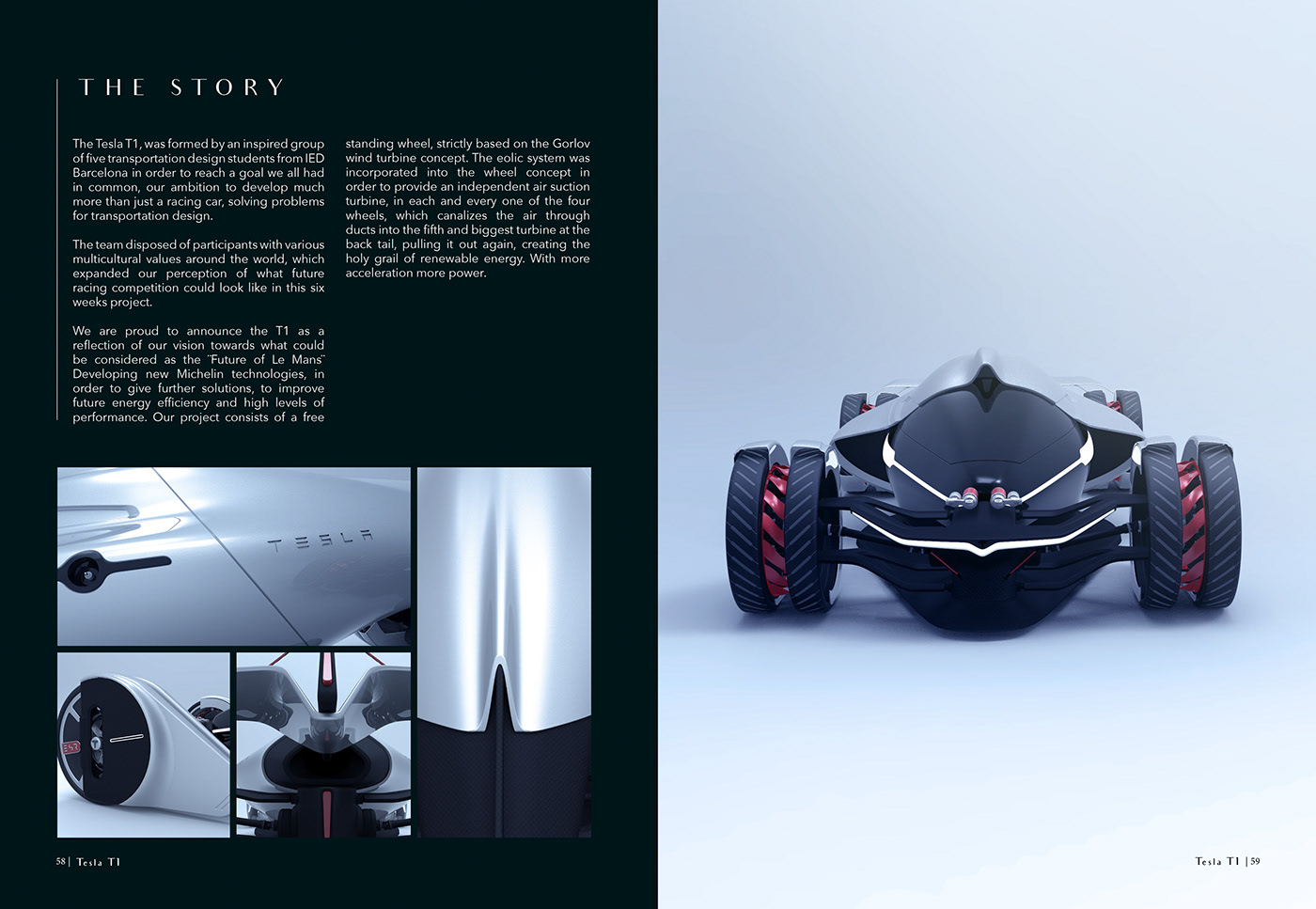 TESLA T1，challenge round，Personal sketch，