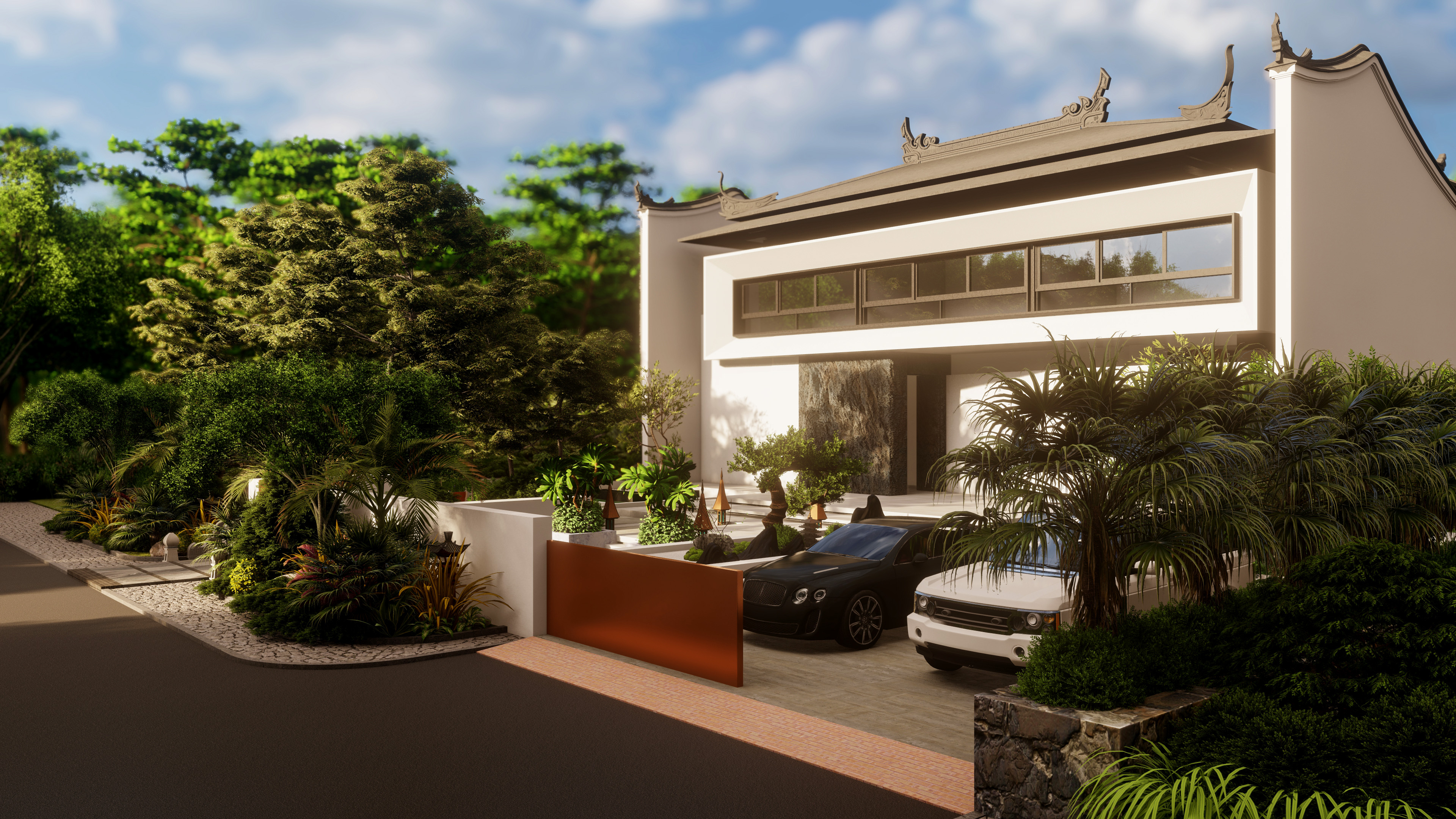 Architecture，Interior design，Landscape design，Architectural animation，The construction effect chart，