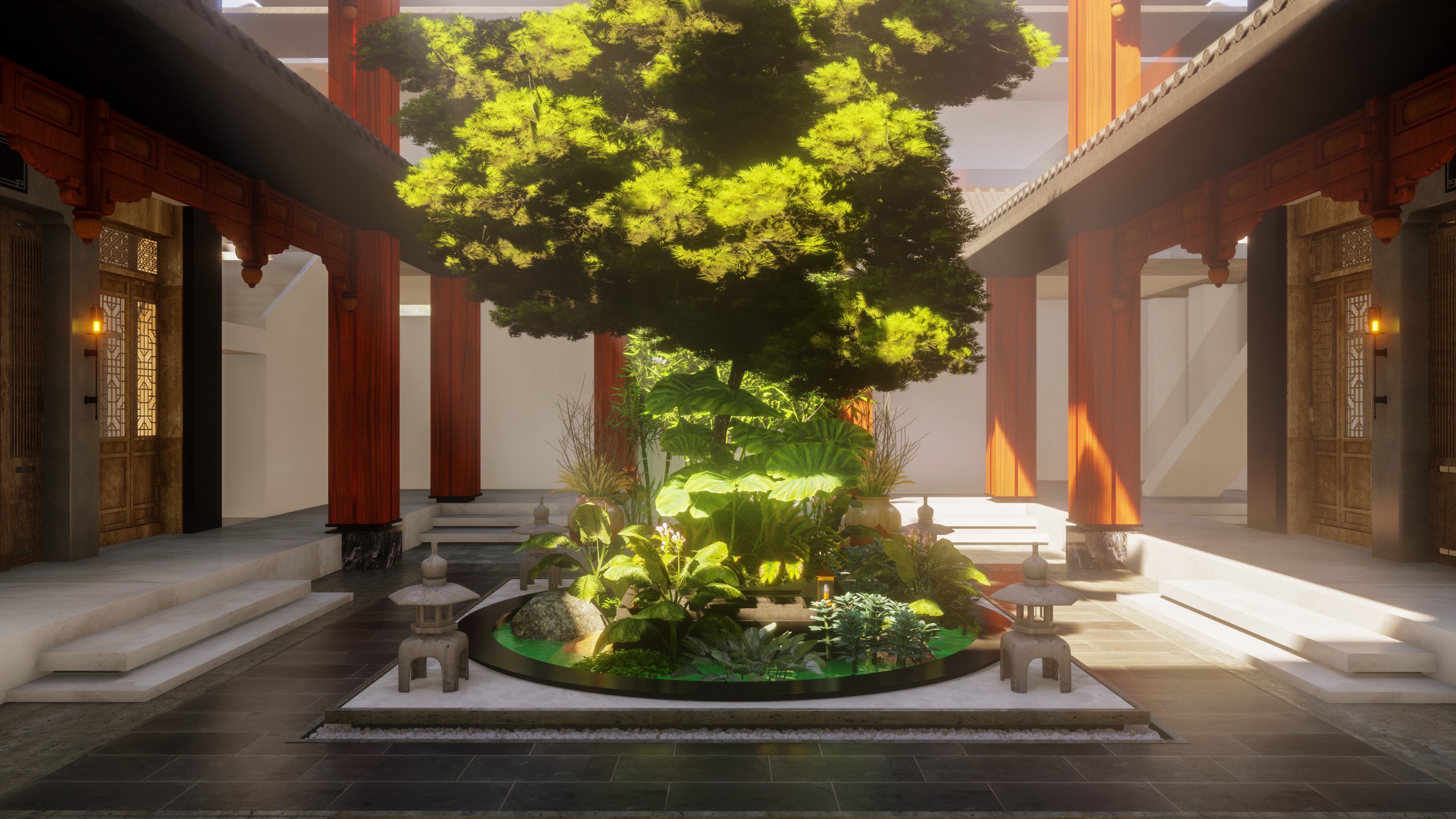 Architecture，Interior design，Landscape design，Architectural animation，The construction effect chart，