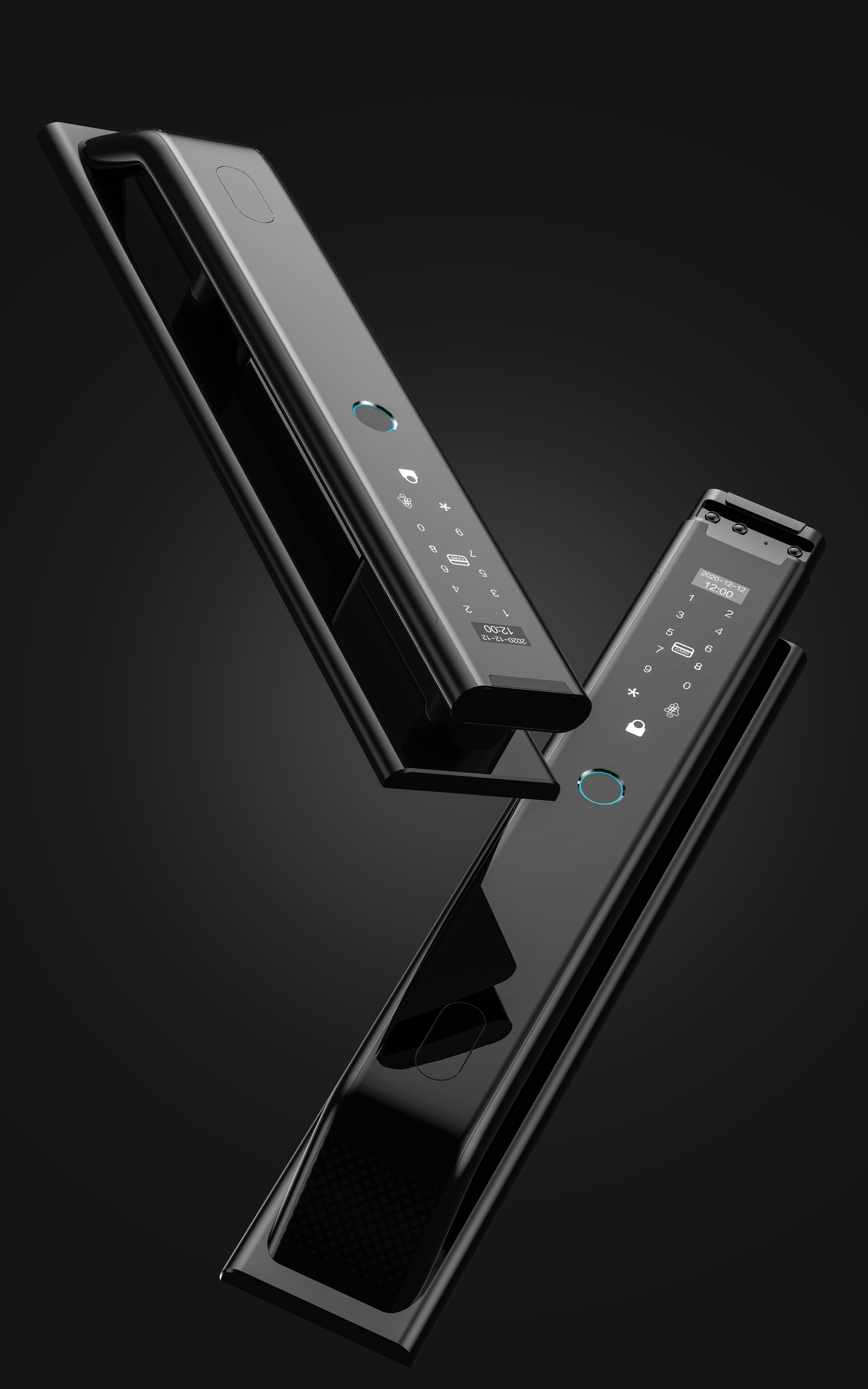 high-end，Simplicity，Intelligent lock，3D face lifting lens，