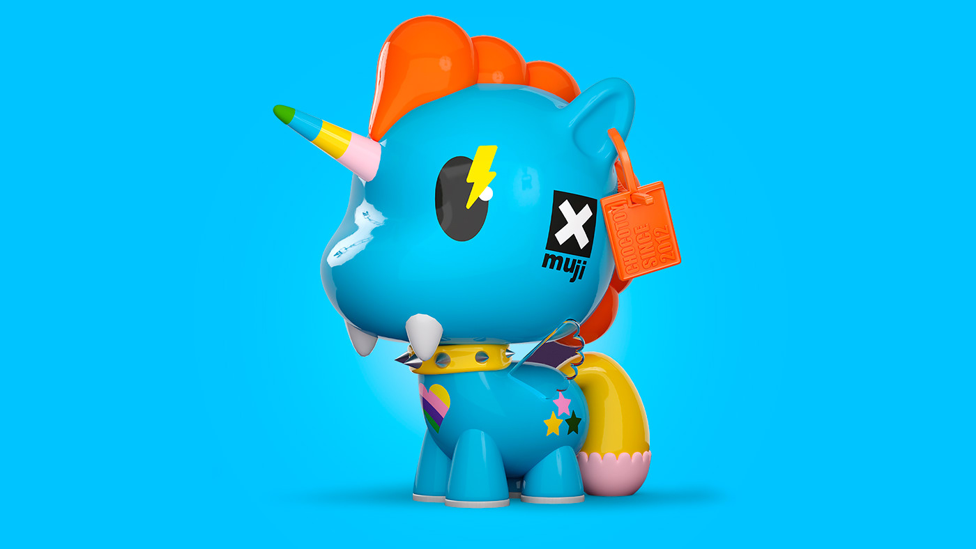 unicorn，Artwork，Toys，Vinyl toys，