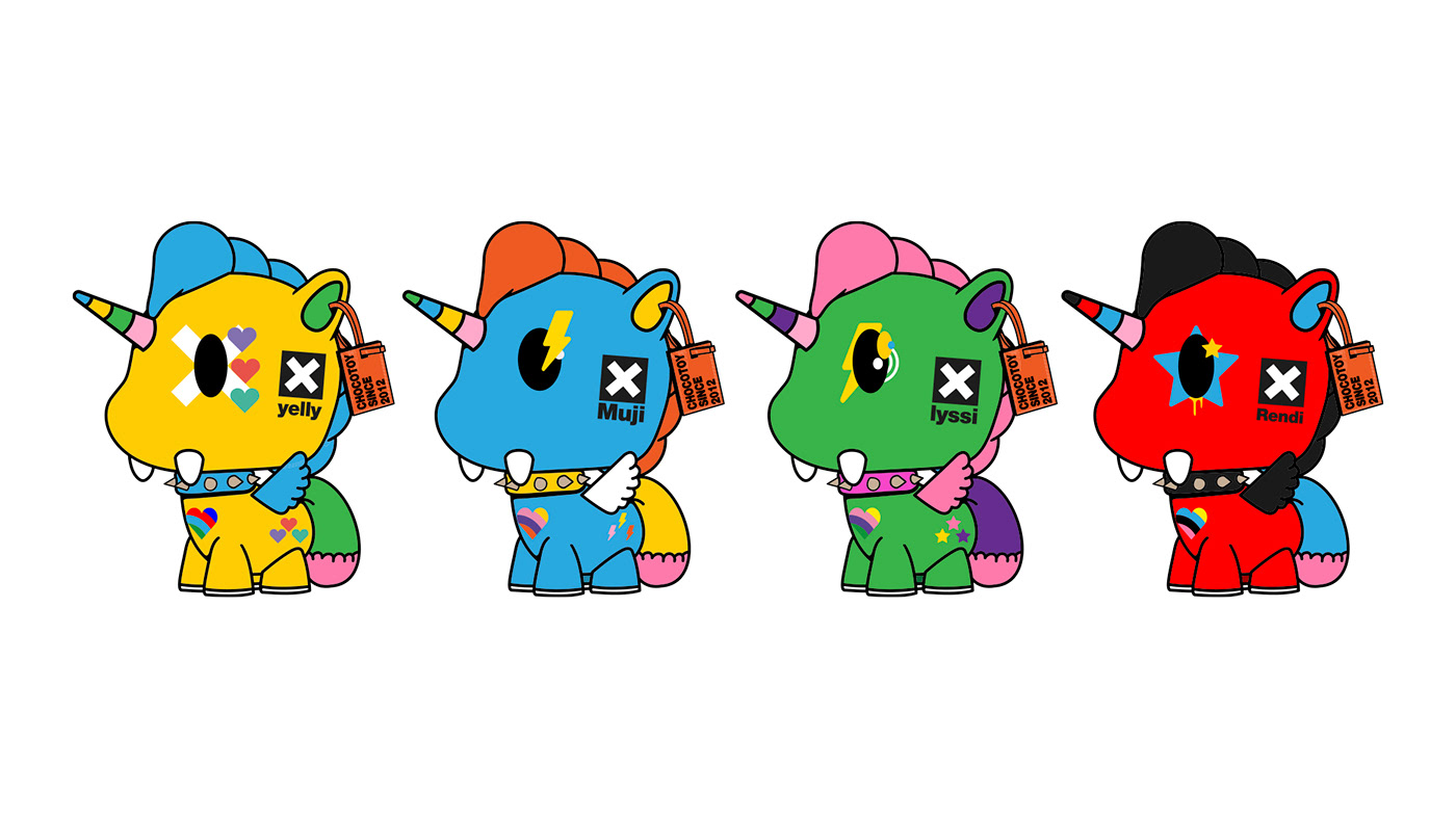 unicorn，Artwork，Toys，Vinyl toys，