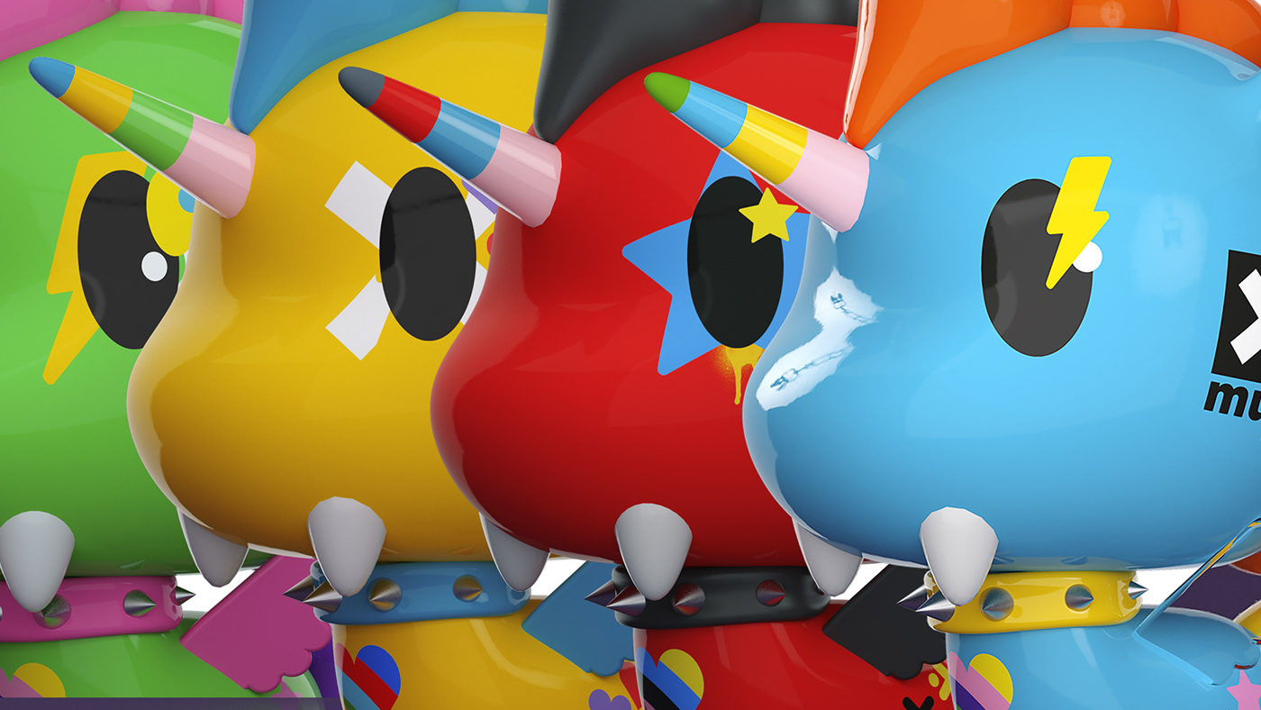 unicorn，Artwork，Toys，Vinyl toys，