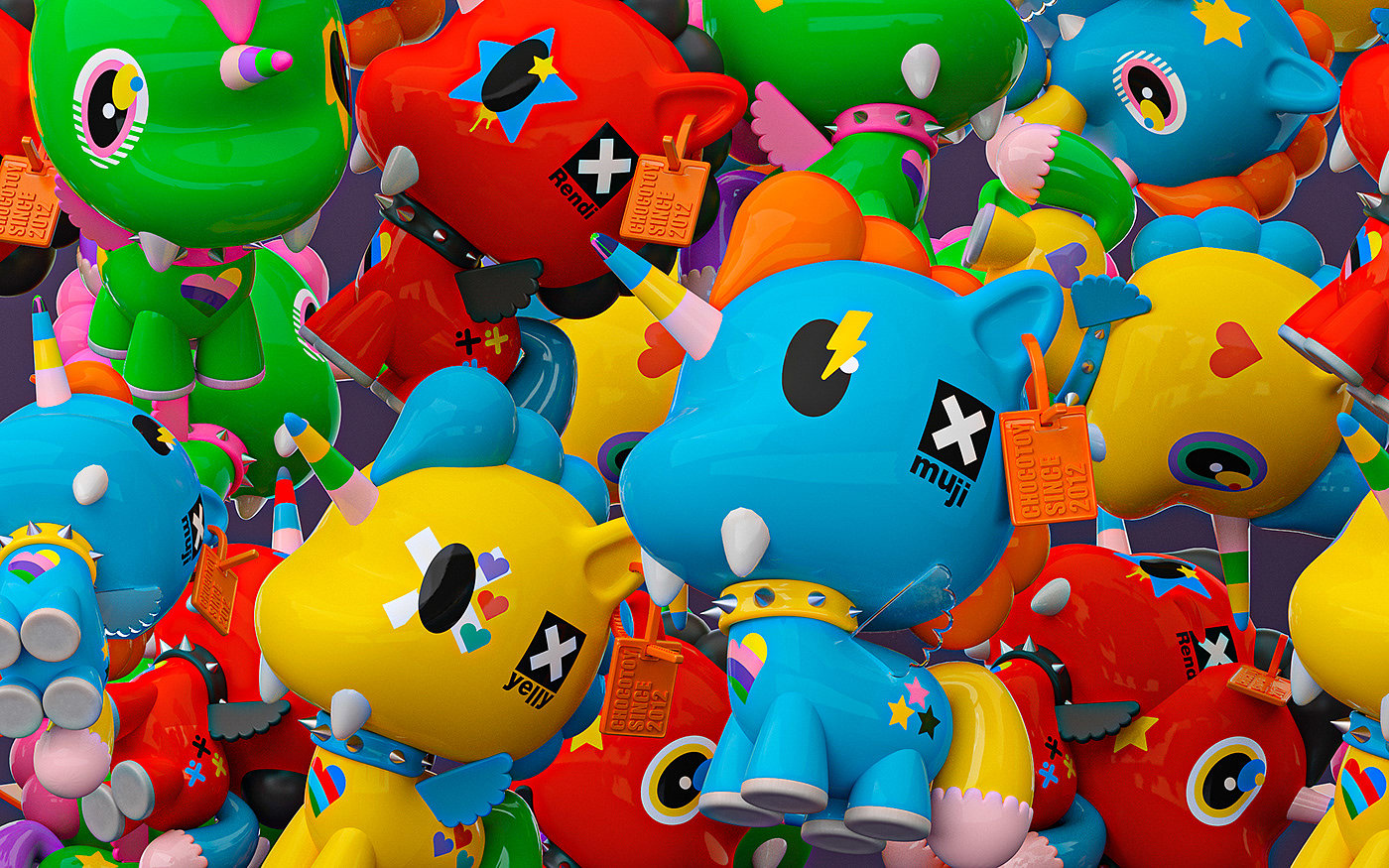 unicorn，Artwork，Toys，Vinyl toys，