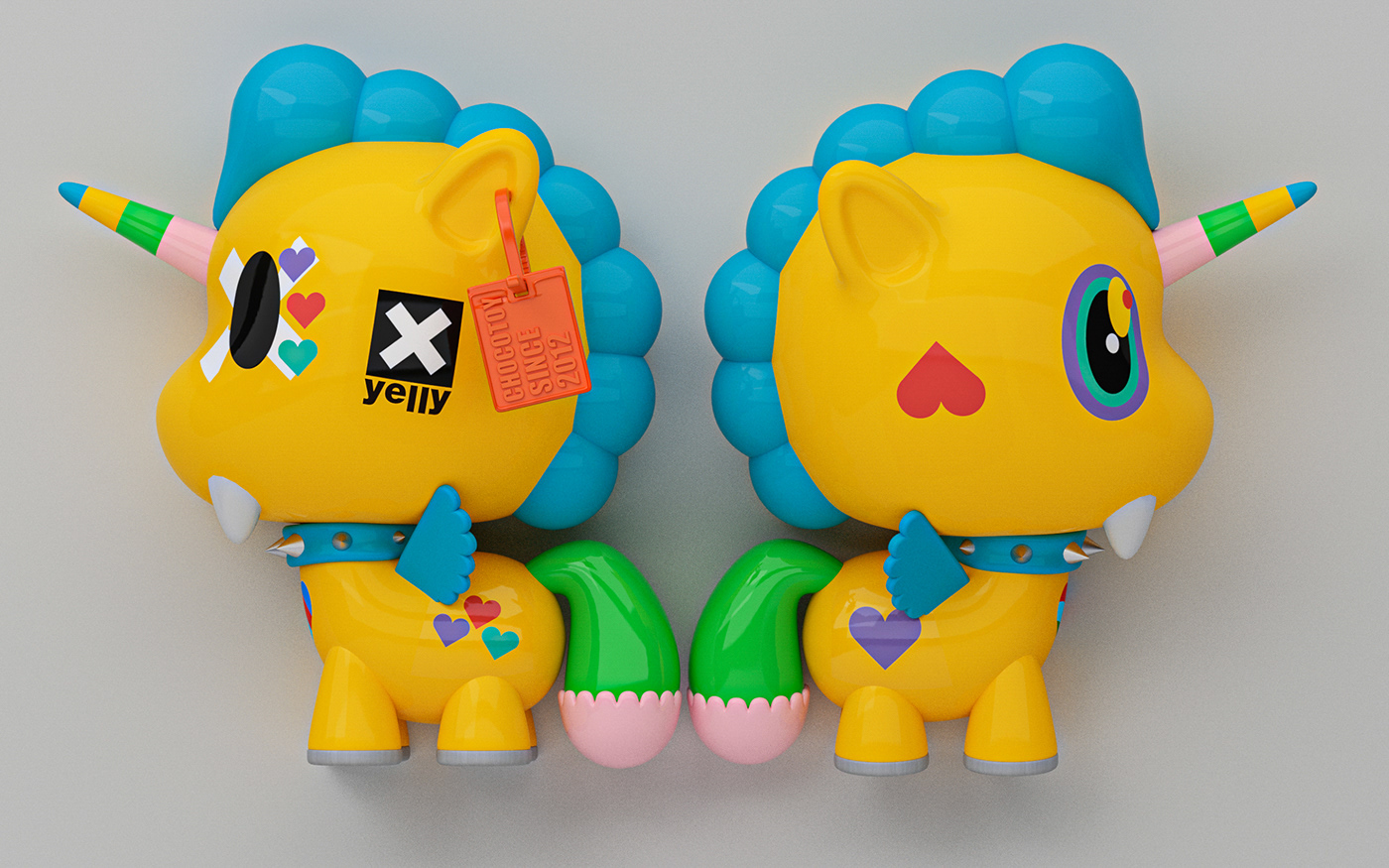 unicorn，Artwork，Toys，Vinyl toys，