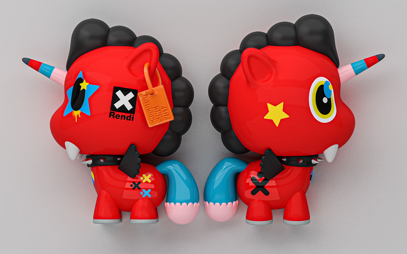 unicorn，Artwork，Toys，Vinyl toys，