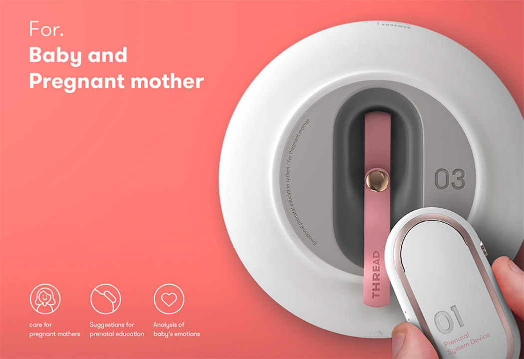 Intelligent device，Fetal movement test，Heart rate test，fetus，Monitor，