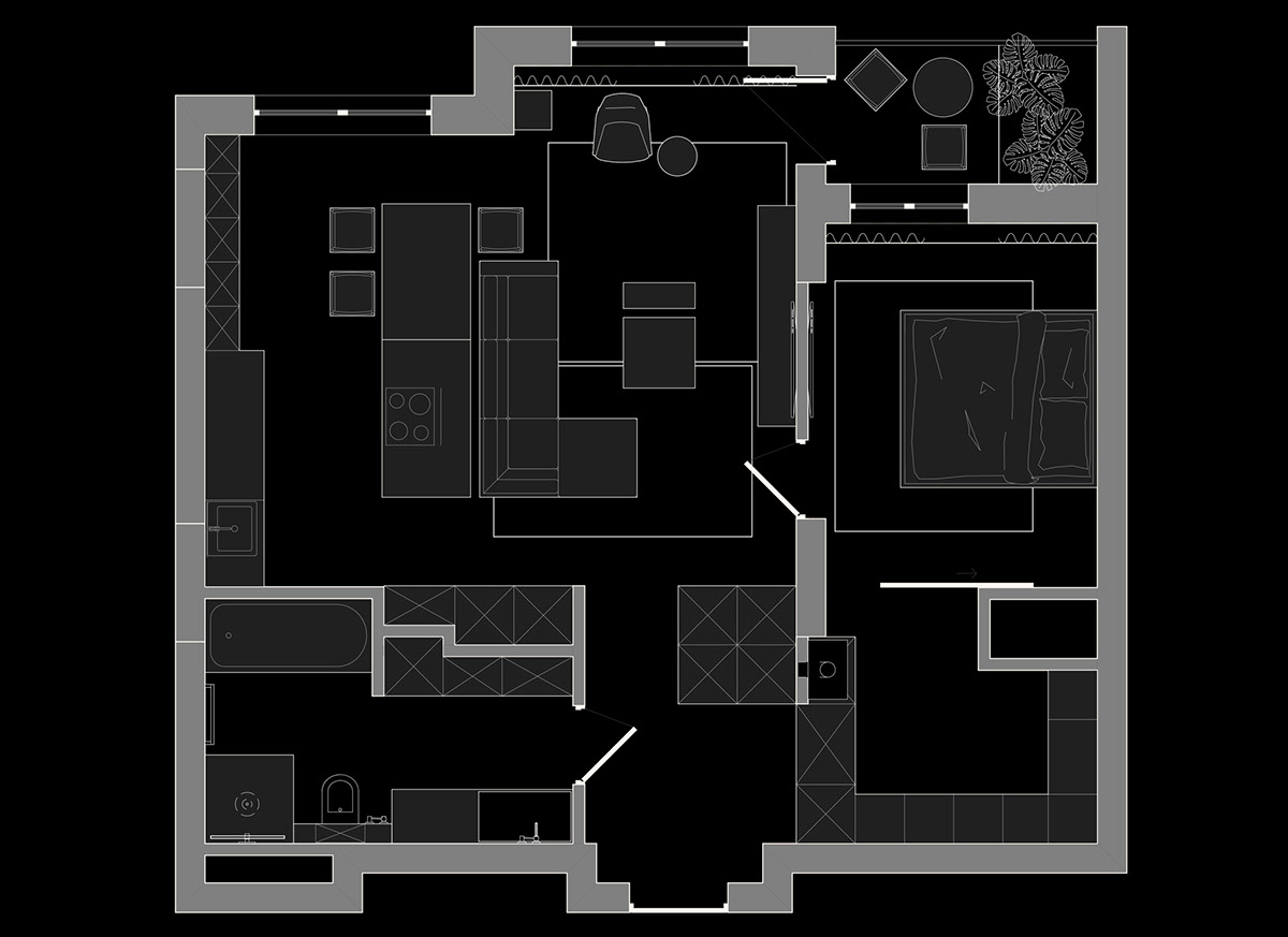 LIz，apartment，Interior design，