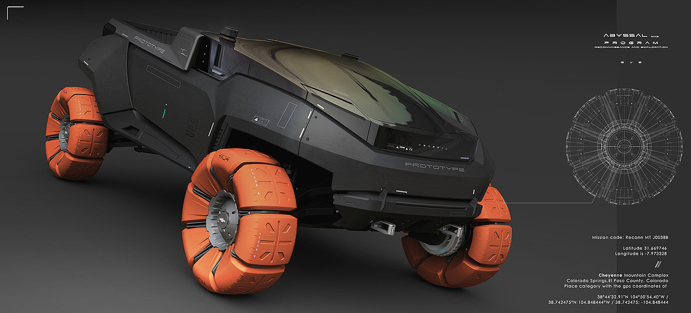 Chevrolet abyss-mk2，automobile，concept，Render，