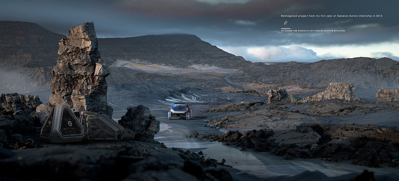 Chevrolet abyss-mk2，automobile，concept，Render，
