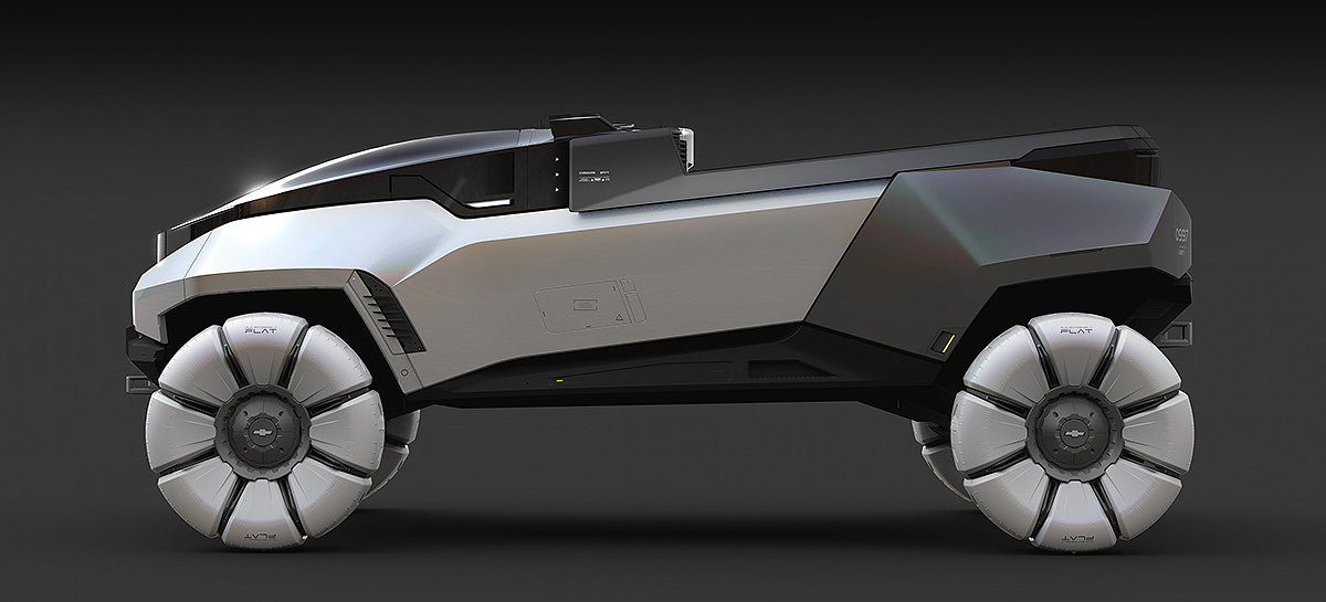 Chevrolet abyss-mk2，automobile，concept，Render，