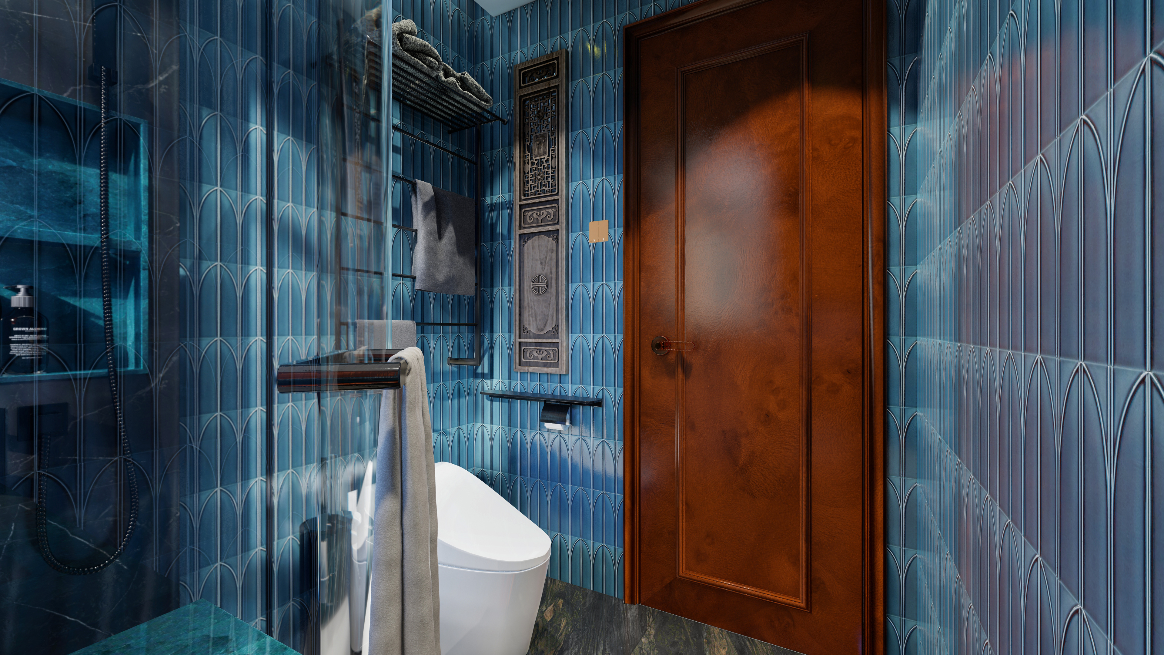 furniture design ，Interior design，New Chinese style，Lingnan style，Solid wood furniture，Soft decoration design，Space animation，