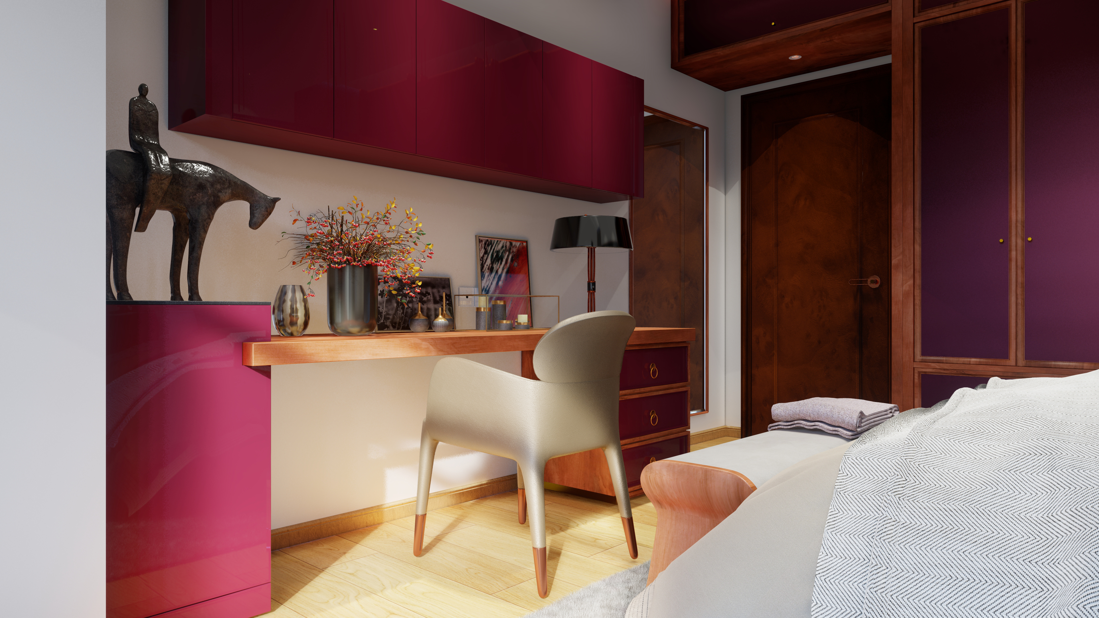 furniture design ，Interior design，New Chinese style，Lingnan style，Solid wood furniture，Soft decoration design，Space animation，