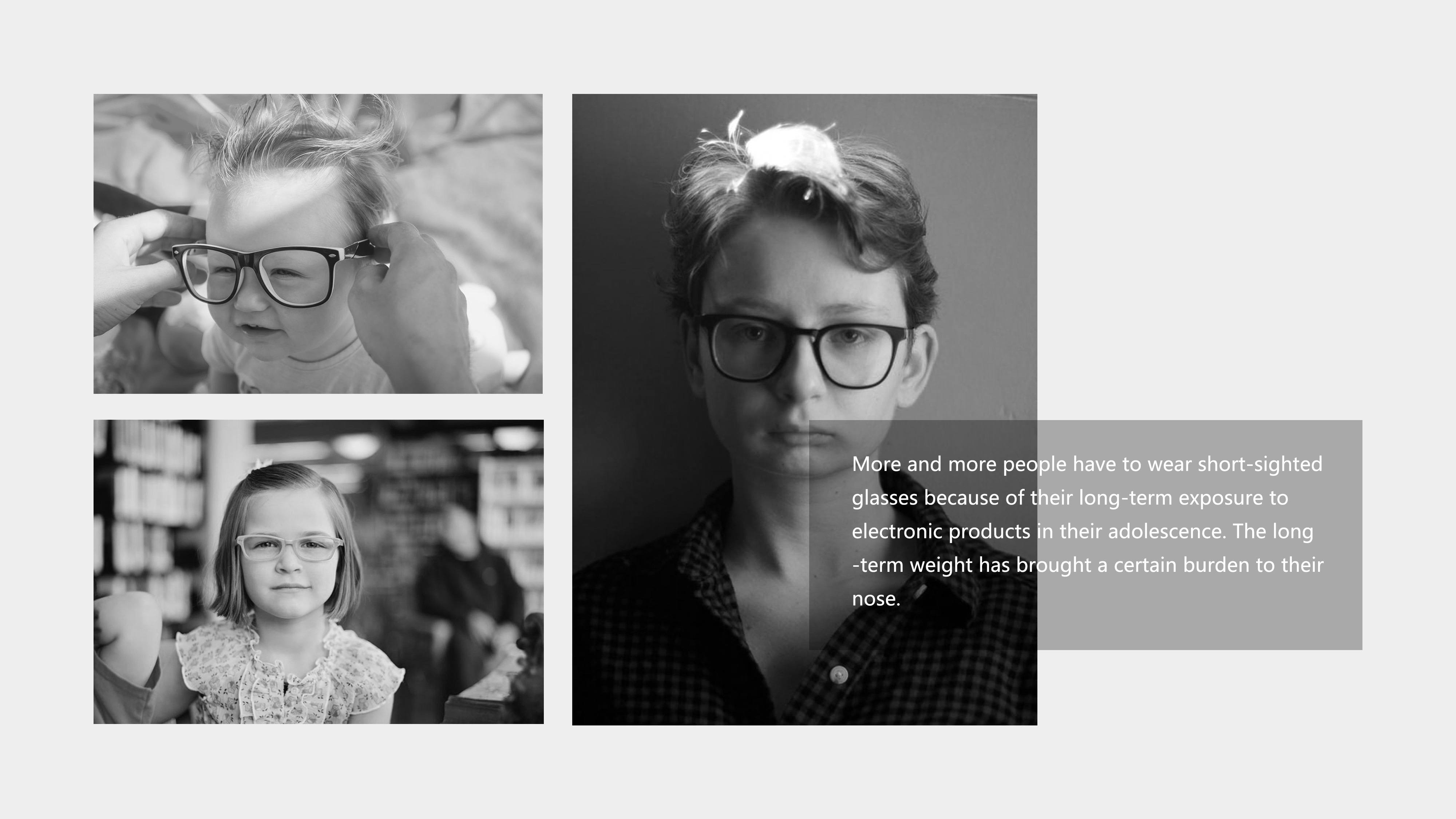 RSL-MINI，Rui vision，Smart glasses，Zoom，children，Material comparison，Metallic paint，Lens，