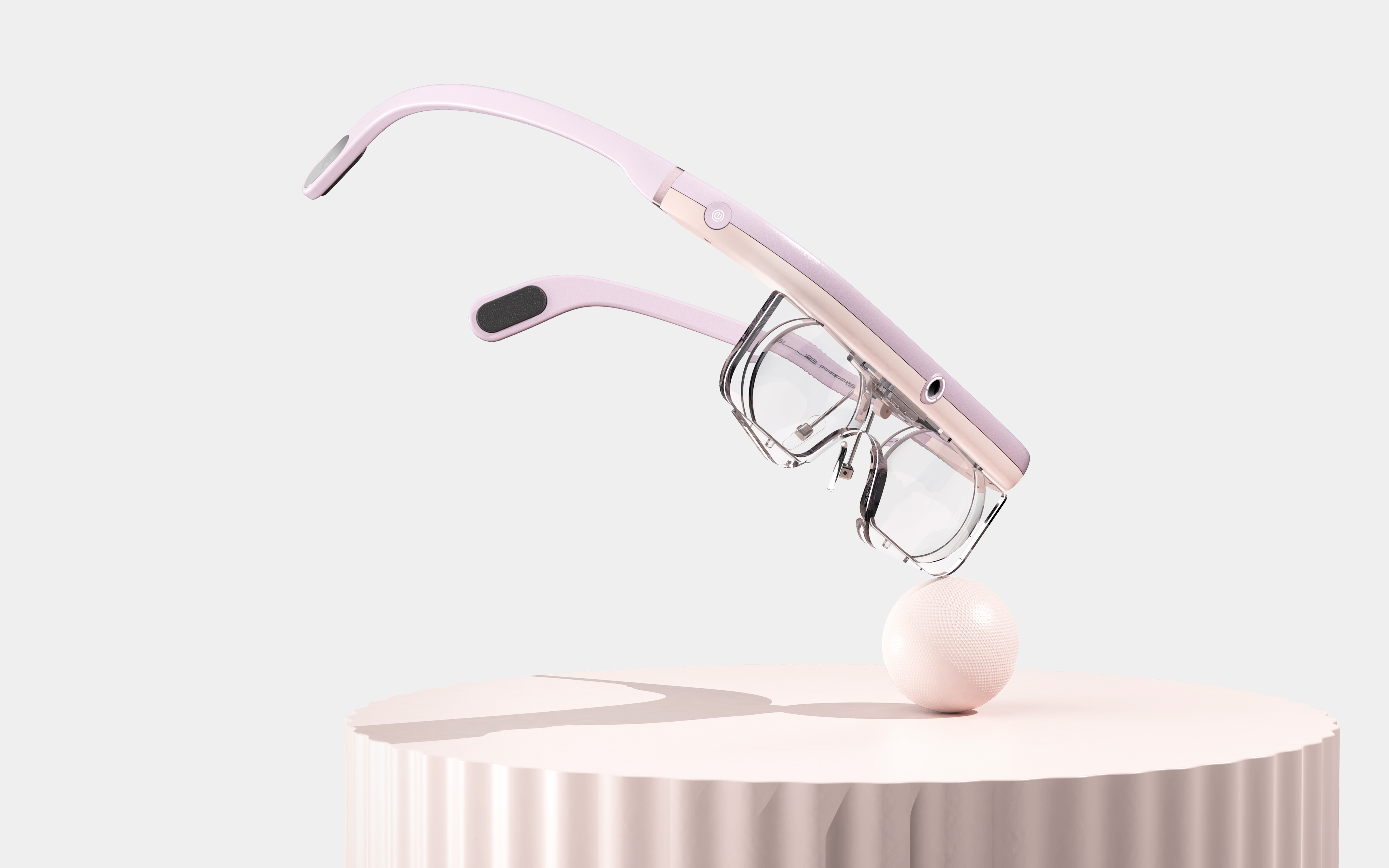 RSL-MINI，Rui vision，Smart glasses，Zoom，children，Material comparison，Metallic paint，Lens，