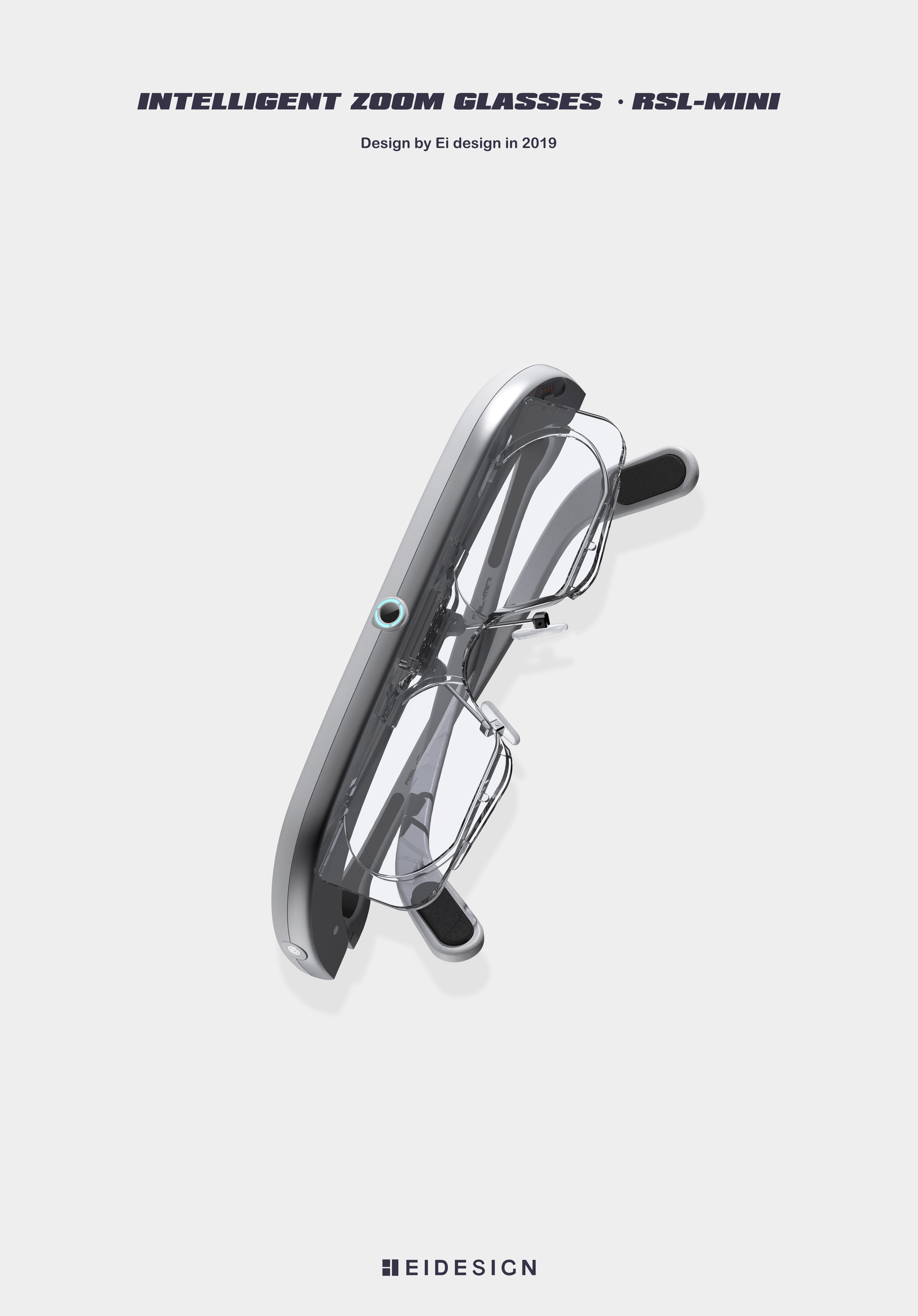 RSL-MINI，Rui vision，Smart glasses，Zoom，children，Material comparison，Metallic paint，Lens，