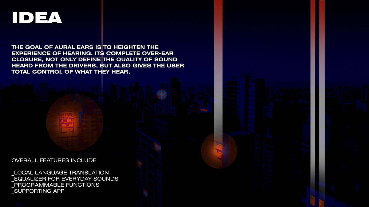 Aural Ears，Listening experience，headset，concept，Wireless headset，