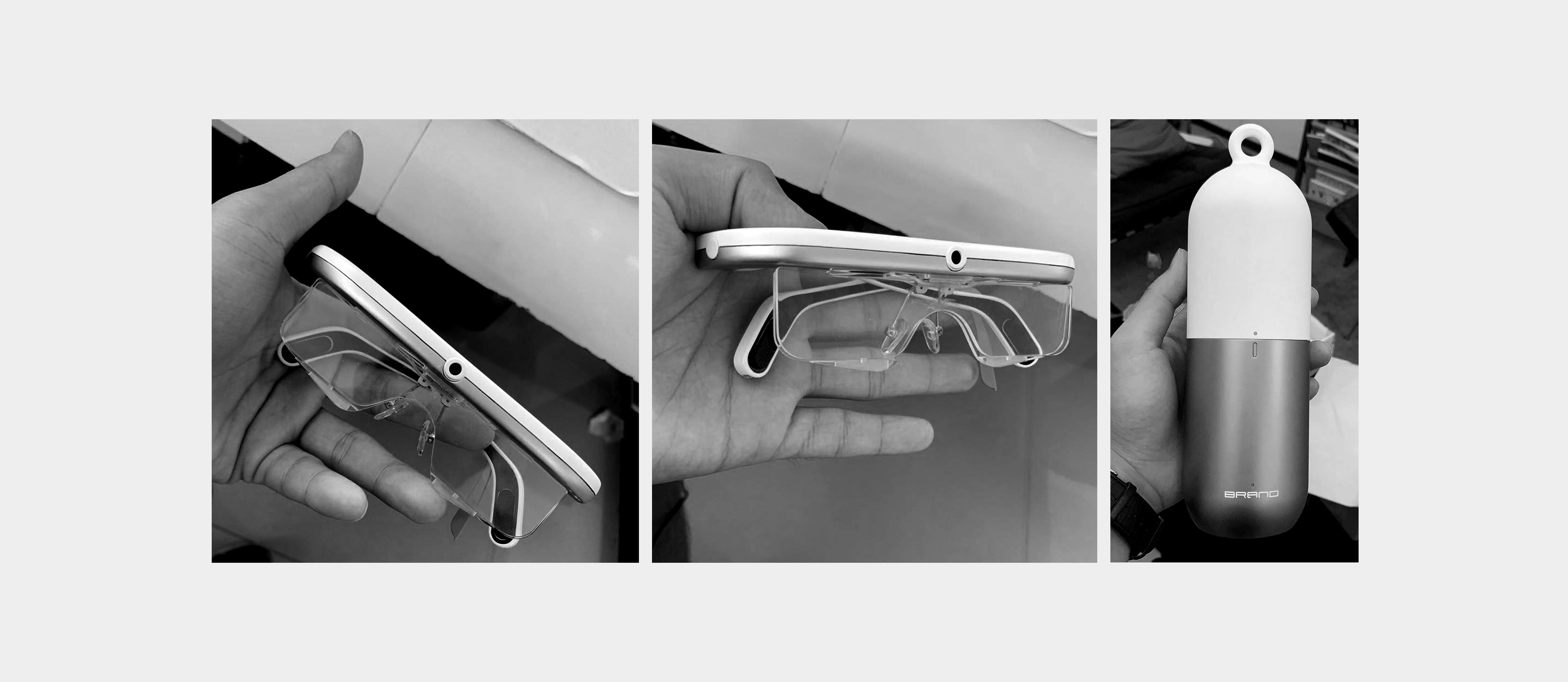 RSL-MINI，Rui vision，Smart glasses，Zoom，children，Material comparison，Metallic paint，Lens，