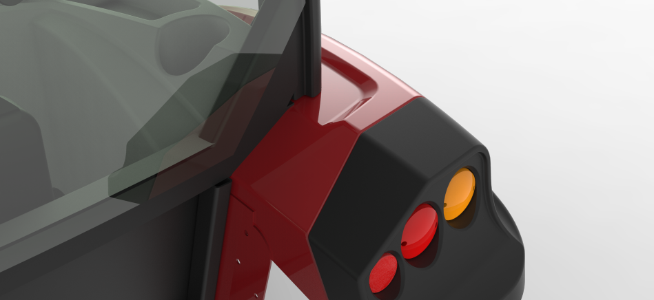 industrial design，cab，Color matching，Coating design，Tractor，Appearance design，