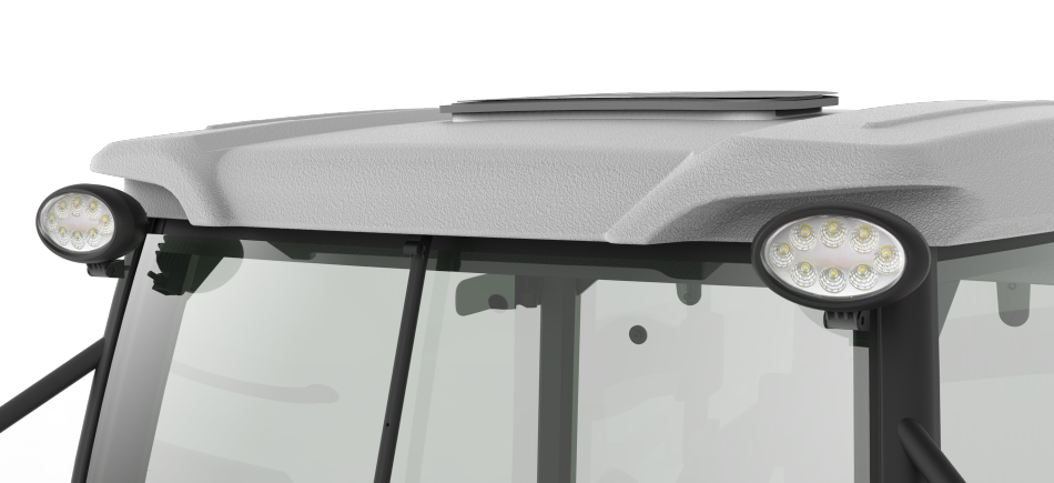 industrial design，cab，Color matching，Coating design，Tractor，Appearance design，