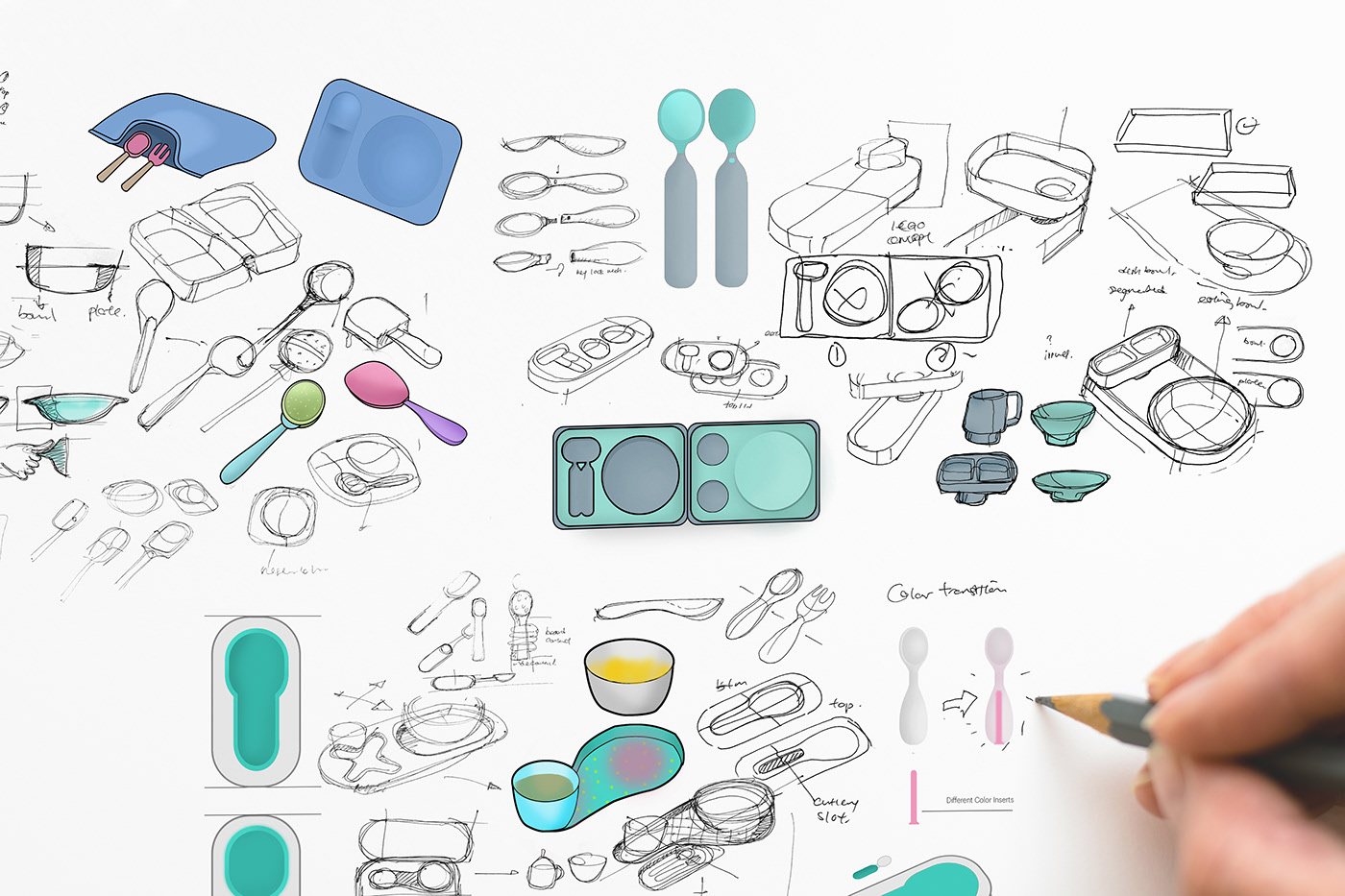 tableware，children，multi-function，innovate，