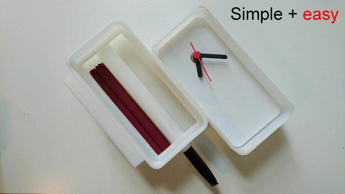 clock，Notepad，product design，