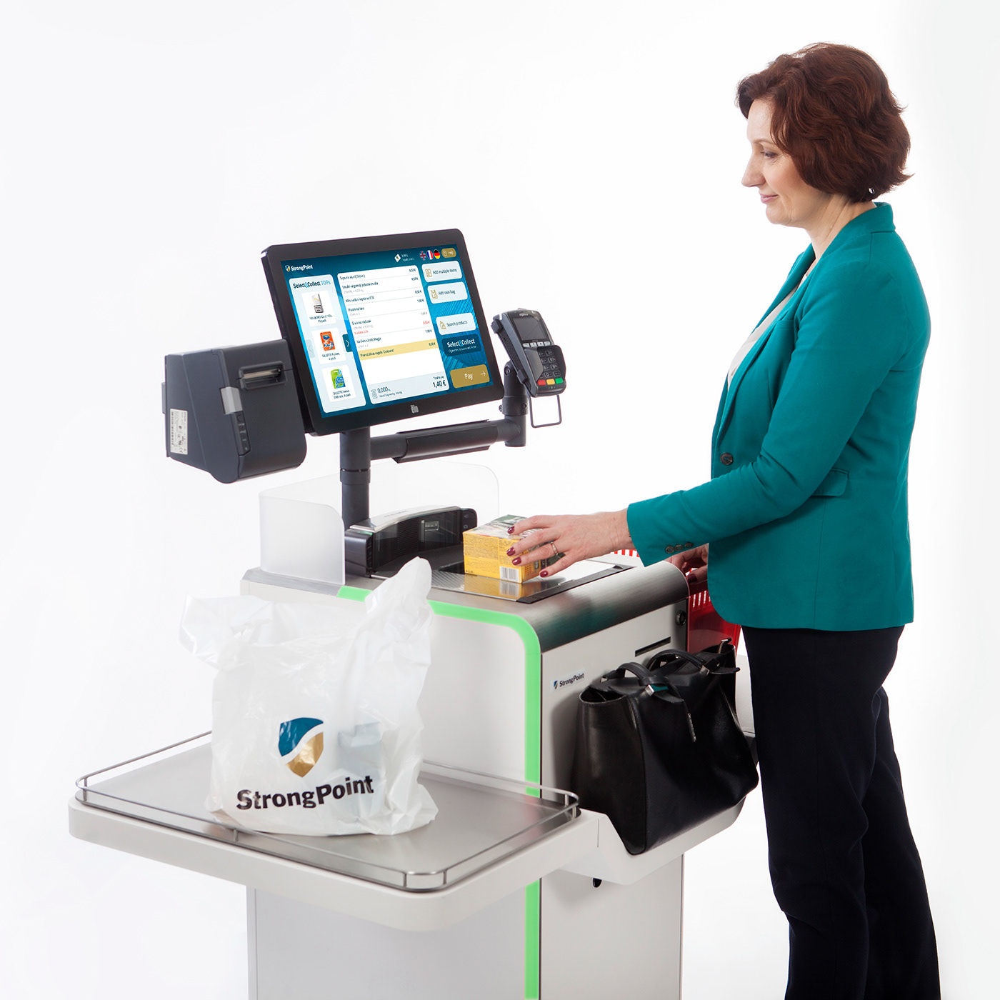 Automatic checkout，equipment，supermarket，Intimate，
