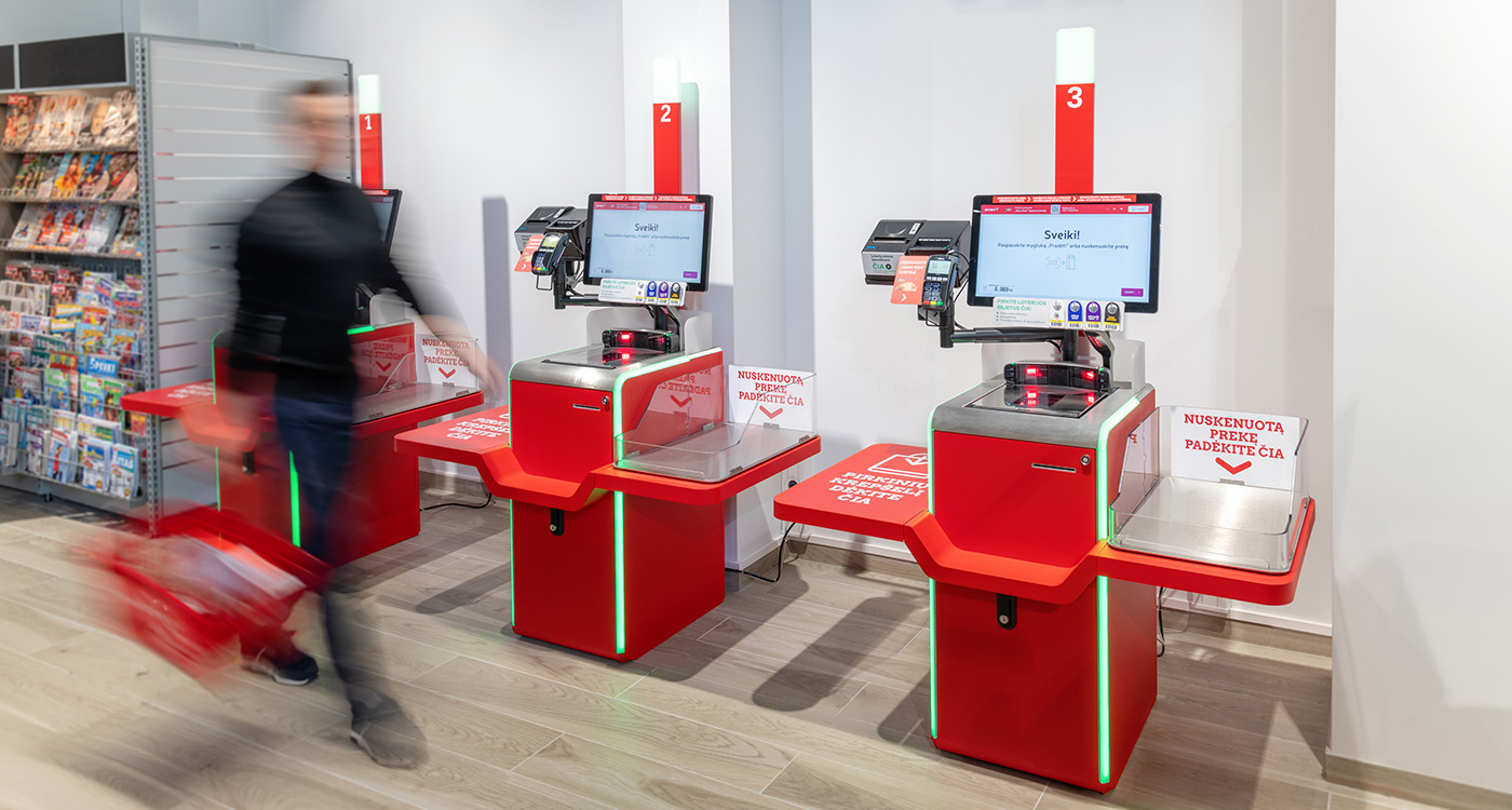 Automatic checkout，equipment，supermarket，Intimate，