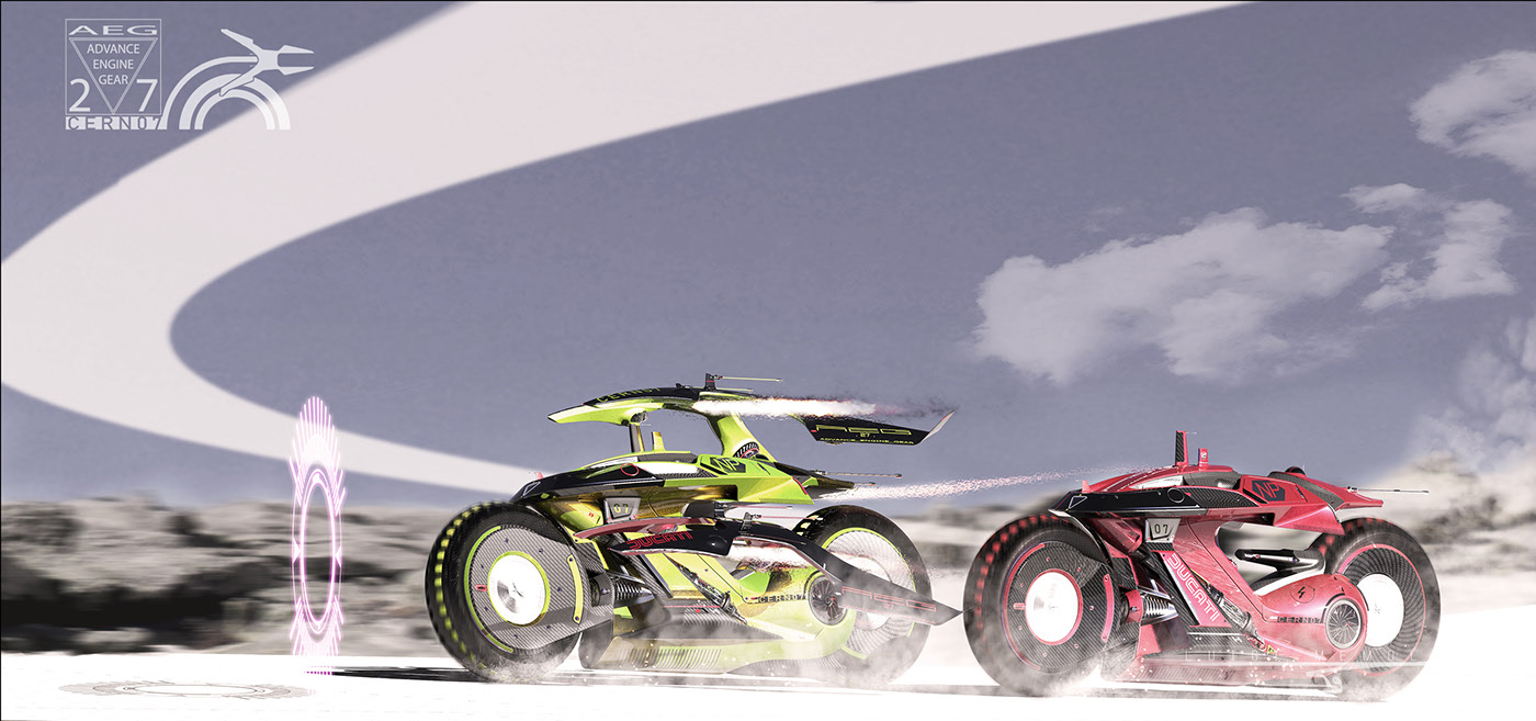 intelligence，Driverless，motorcycle，Cool，