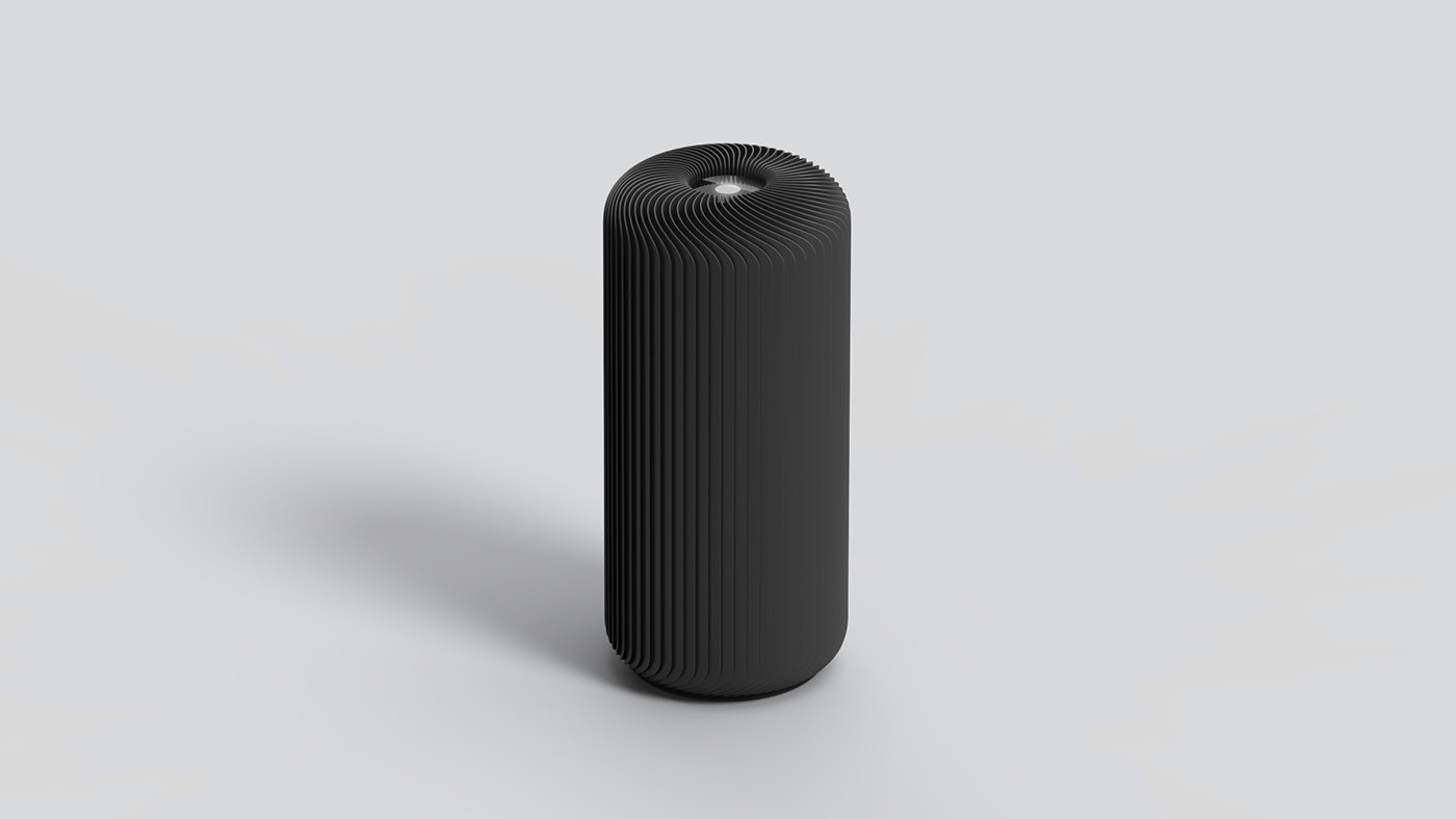 air cleaner，360 degrees，intelligence，black，