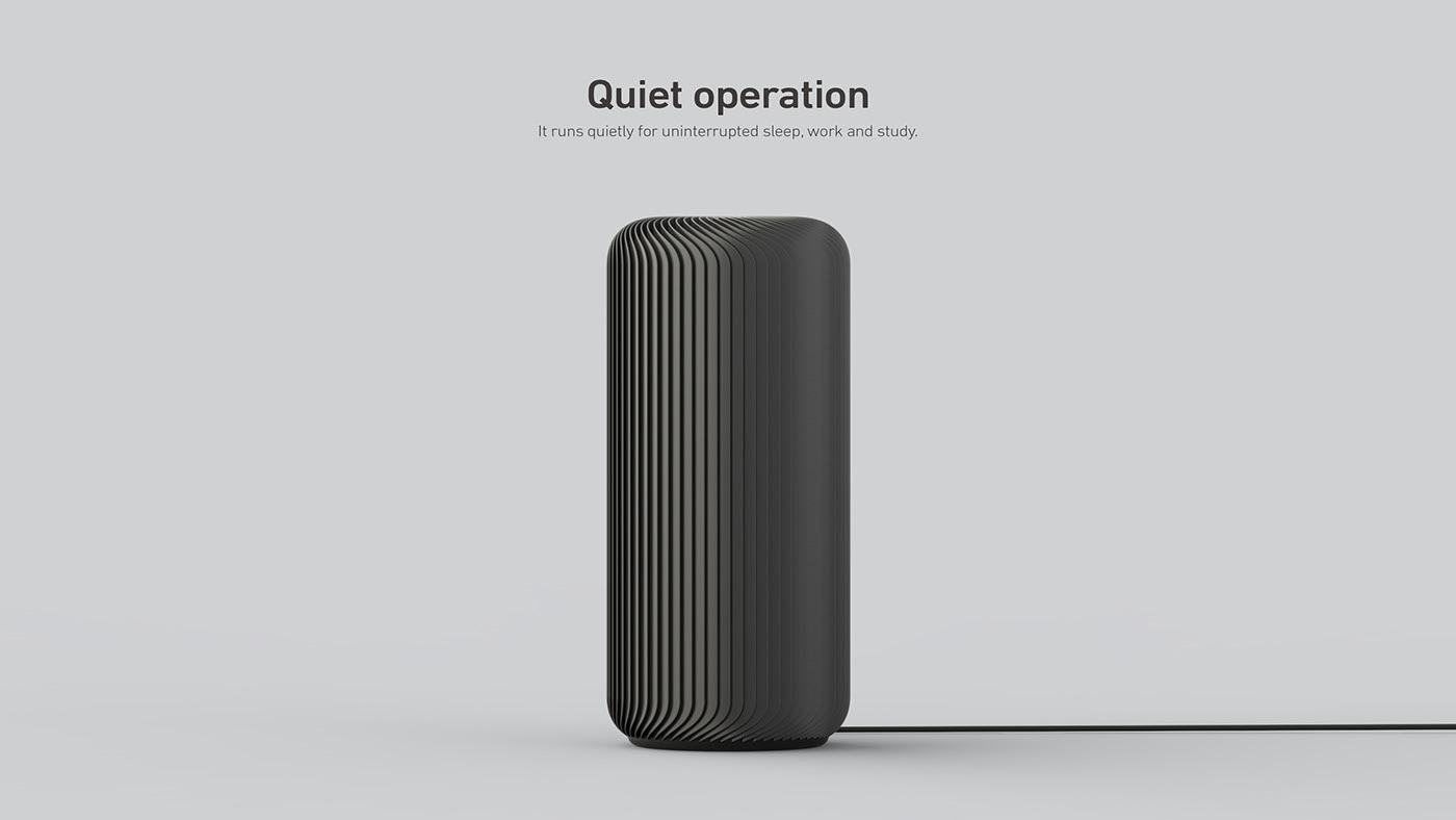 air cleaner，360 degrees，intelligence，black，