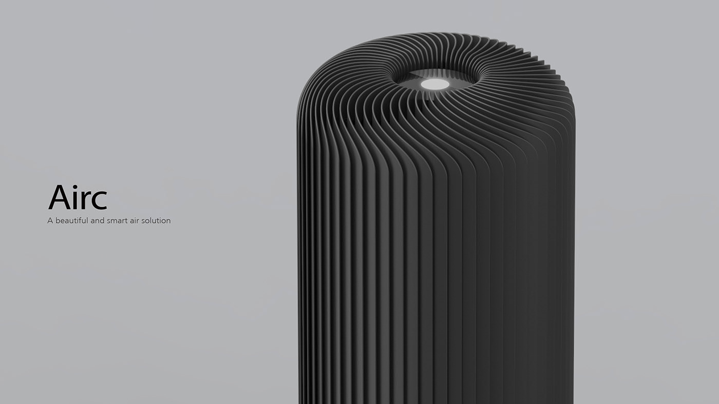 air cleaner，360 degrees，intelligence，black，