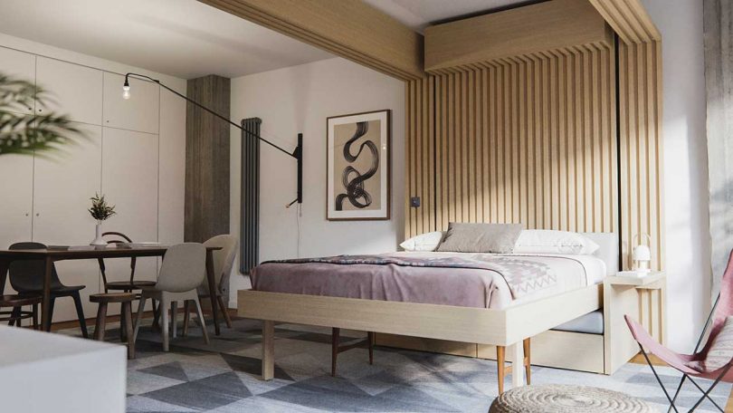 sofa，ceiling，Smaller space，