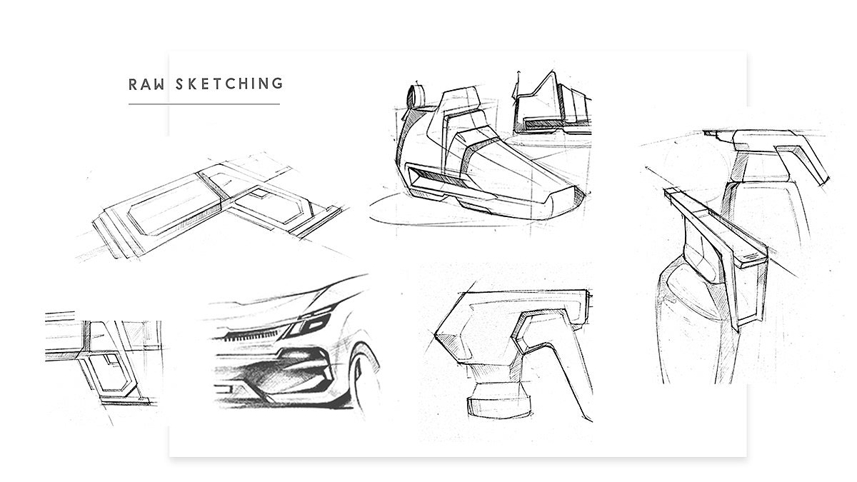 Hand drawn，sketch，sample reels，cmf，furniture，Wrist watch，