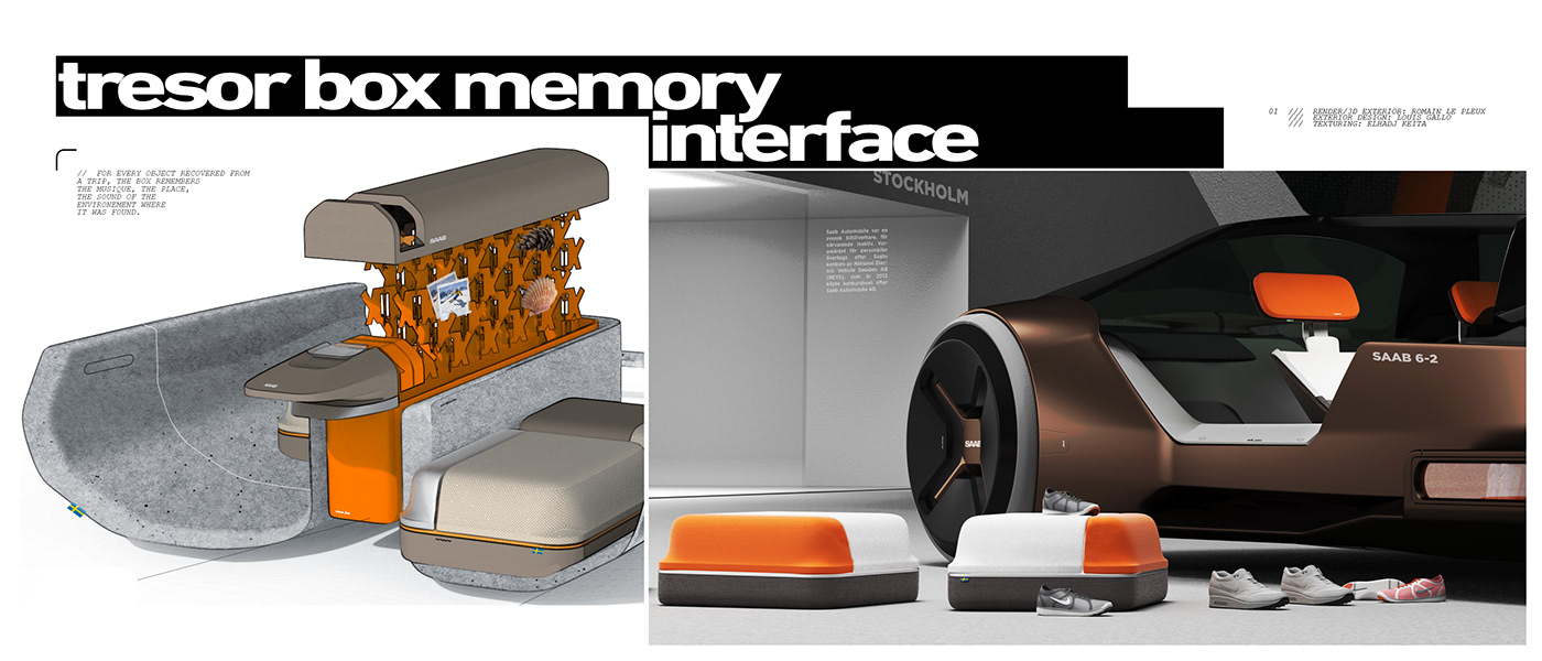 SAAB，Family car，concept，Interior design，Automotive interior，