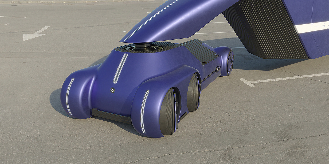 ATLANTIS，automatic，Electric，truck，concept，