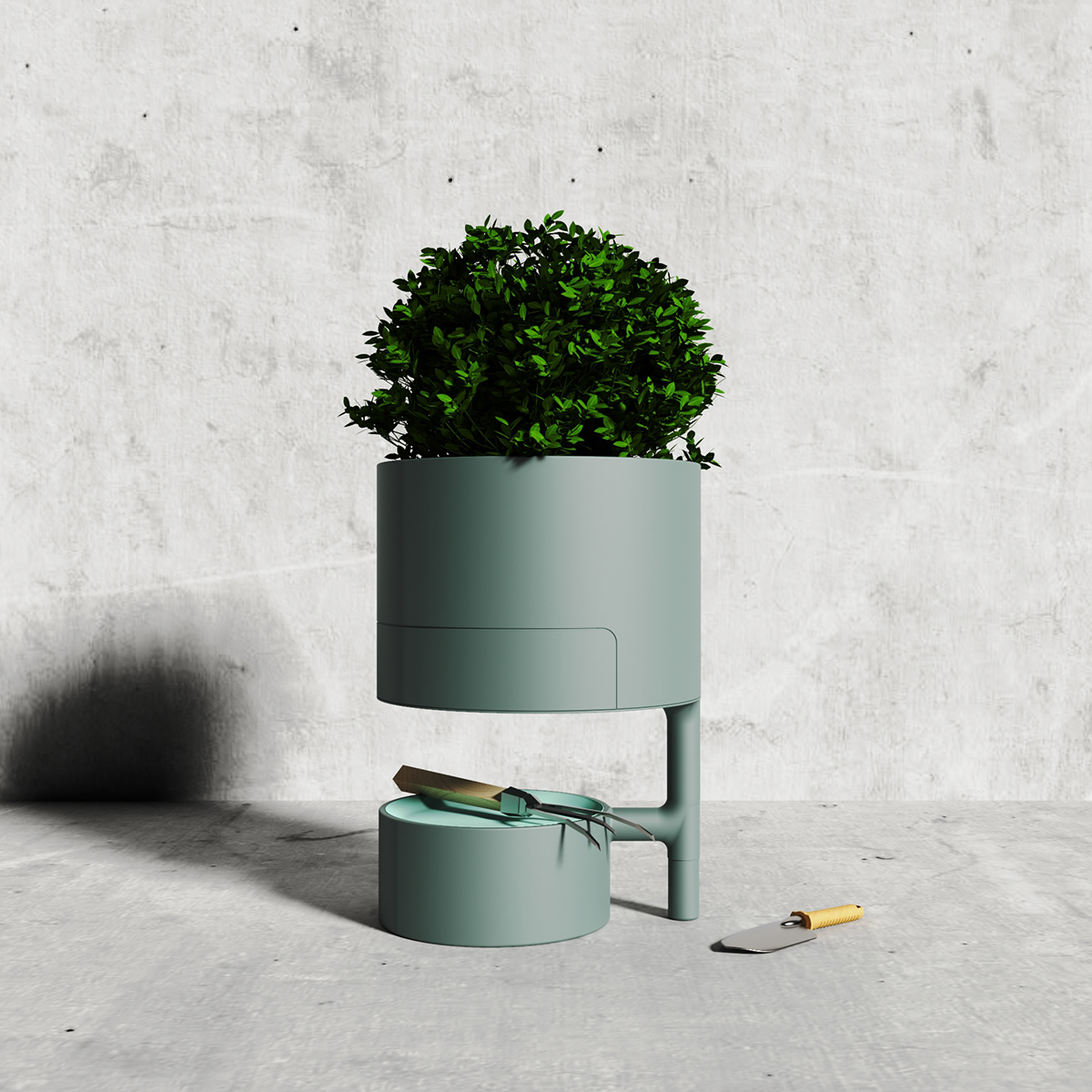 Elo，Modern flowerpot，Potted plants，