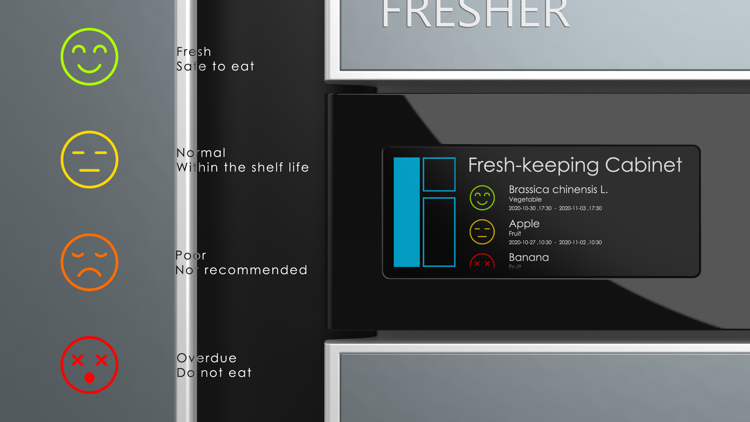 intelligence，Food monitoring，app，wine cabinet，Vacuum seal，